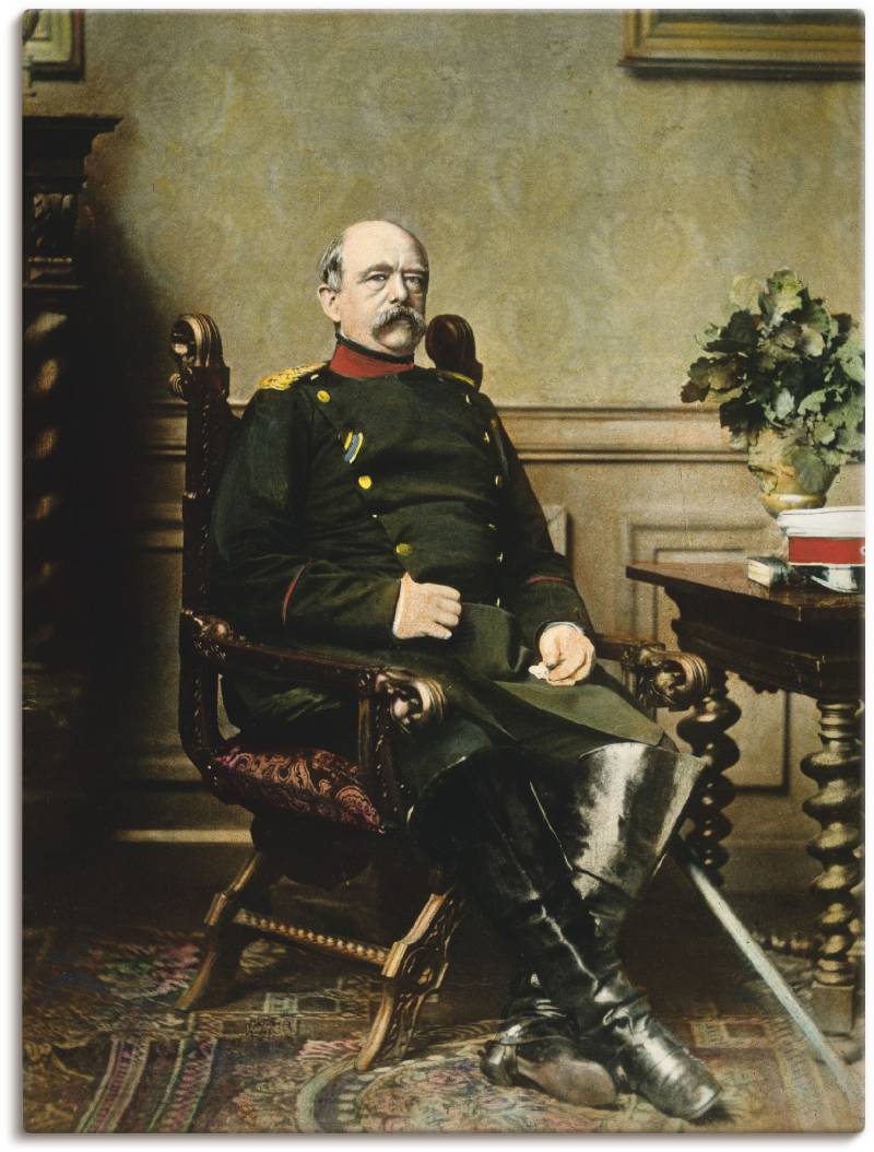 Artland Wandbild »Otto von Bismarck«, Menschen, (1 St.), als Leinwandbild, Poster in verschied. Grössen von Artland