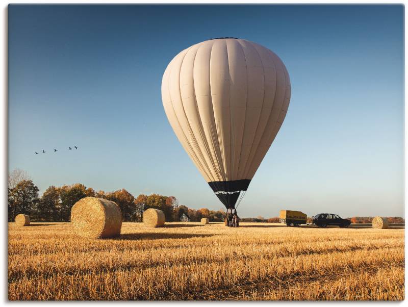 Artland Wandbild »Herbstimpressionen«, Ballonfahren, (1 St.), als Leinwandbild, Wandaufkleber oder Poster in versch. Grössen von Artland