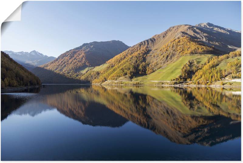 Artland Wandbild »Herbsttraum in Südtirol«, Berge & Alpenbilder, (1 St.), als Alubild, Leinwandbild, Wandaufkleber oder Poster in versch. Grössen von Artland