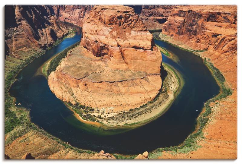 Artland Wandbild »Horseshoe Bend«, Amerika, (1 St.), als Leinwandbild, Wandaufkleber oder Poster in versch. Grössen von Artland