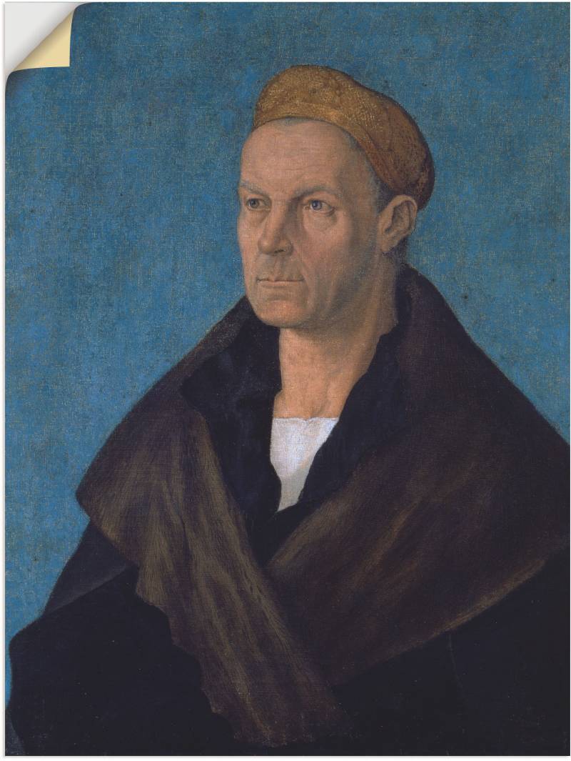 Artland Wandbild »Jakob Fugger, der Reiche. Um 1518«, Mann, (1 St.), als Leinwandbild, Poster in verschied. Grössen von Artland