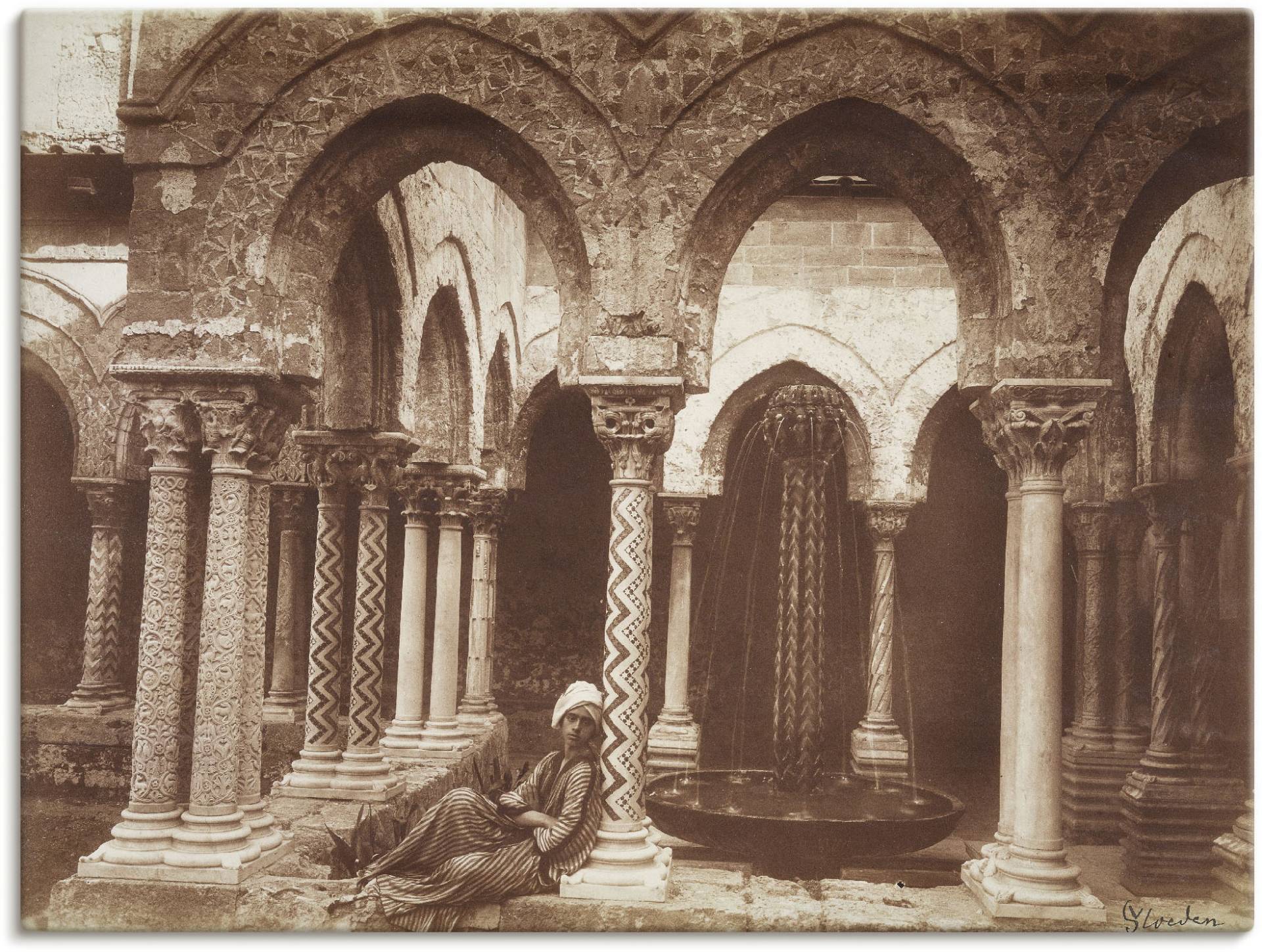 Artland Wandbild »Jüngling in arabischer Tracht«, Architektonische Elemente, (1 St.), als Leinwandbild, Poster, Wandaufkleber in verschied. Grössen Artland Wandbild »Jüngling in arabischer Tracht«, Architektonische Elemente, (1 St.), als Leinwandbild, Poster, Wandaufkleber in verschied. Grössen von Artland