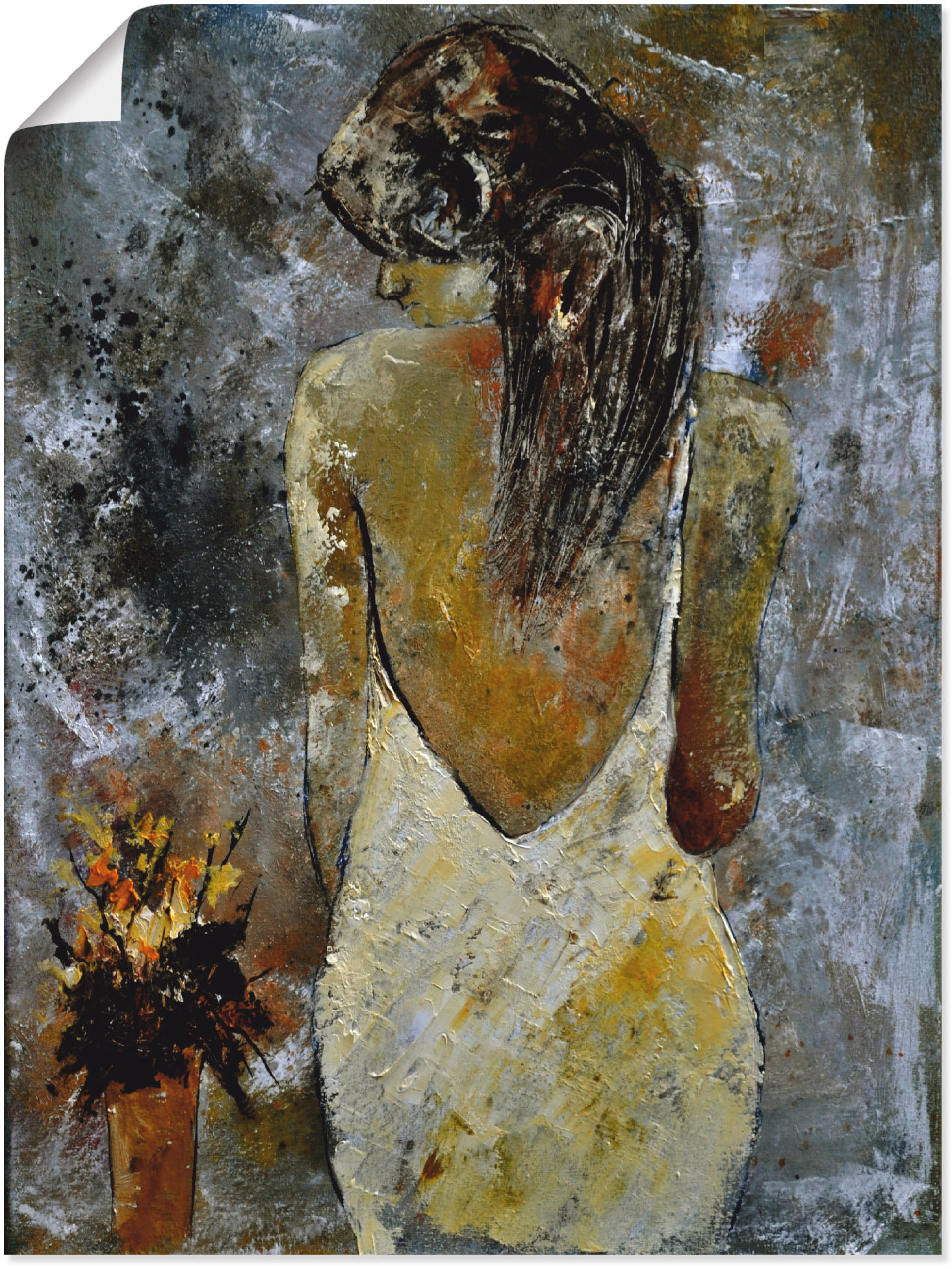 Artland Wandbild »Junge Frau«, Frau, (1 St.), als Leinwandbild, Poster in verschied. Grössen von Artland