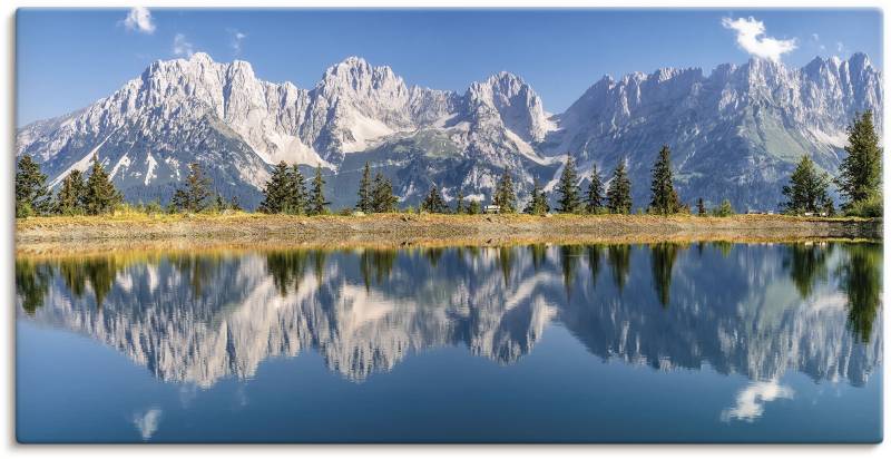 Artland Wandbild »Kaisergebirge Tirol«, Berge & Alpenbilder, (1 St.), als Alubild, Outdoorbild, Leinwandbild, Poster, Wandaufkleber von Artland