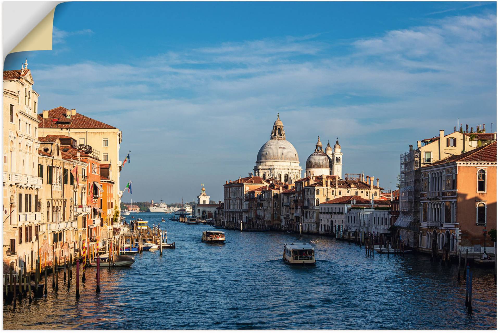 Artland Wandbild »Kirche Santa Maria della Salute Venedig«, Venedig, (1 St.), als Poster, Wandaufkleber in verschied. Grössen von Artland