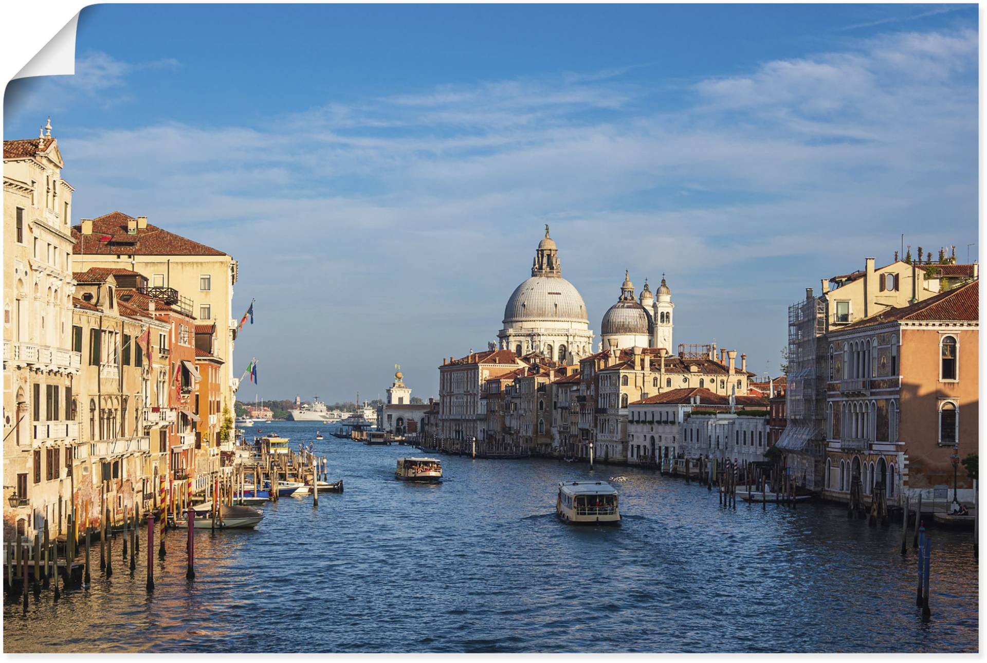 Artland Wandbild »Kirche Santa Maria della Salute Venedig«, Venedig, (1 St.), als Poster, Wandaufkleber in verschied. Grössen von Artland