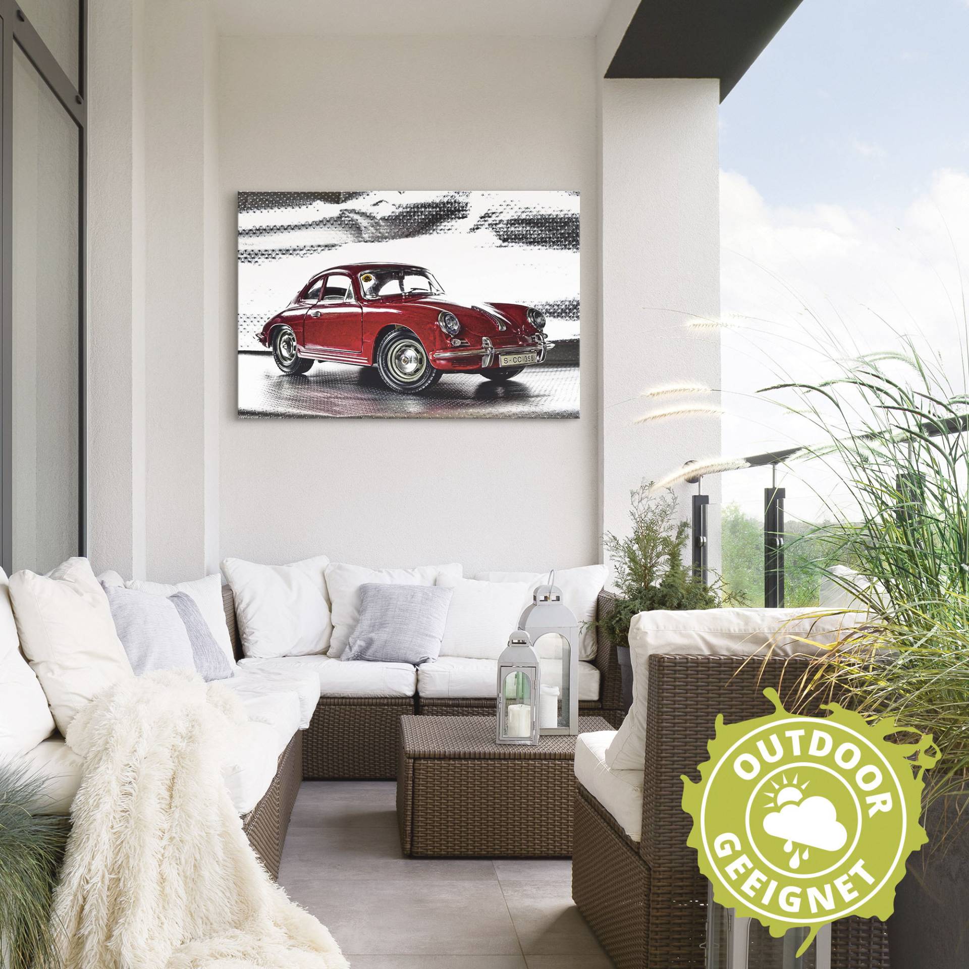 Artland Wandbild »Klassiker - Der Porsche 356«, Auto, (1 St.), als Alubild, Outdoorbild, Leinwandbild, Poster, Wandaufkleber von Artland