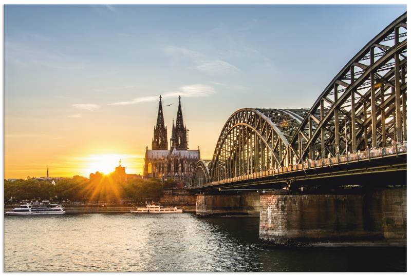 Artland Wandbild »Kölner Dom«, Deutschland, (1 St.), als Poster, Wandaufkleber in verschied. Grössen von Artland