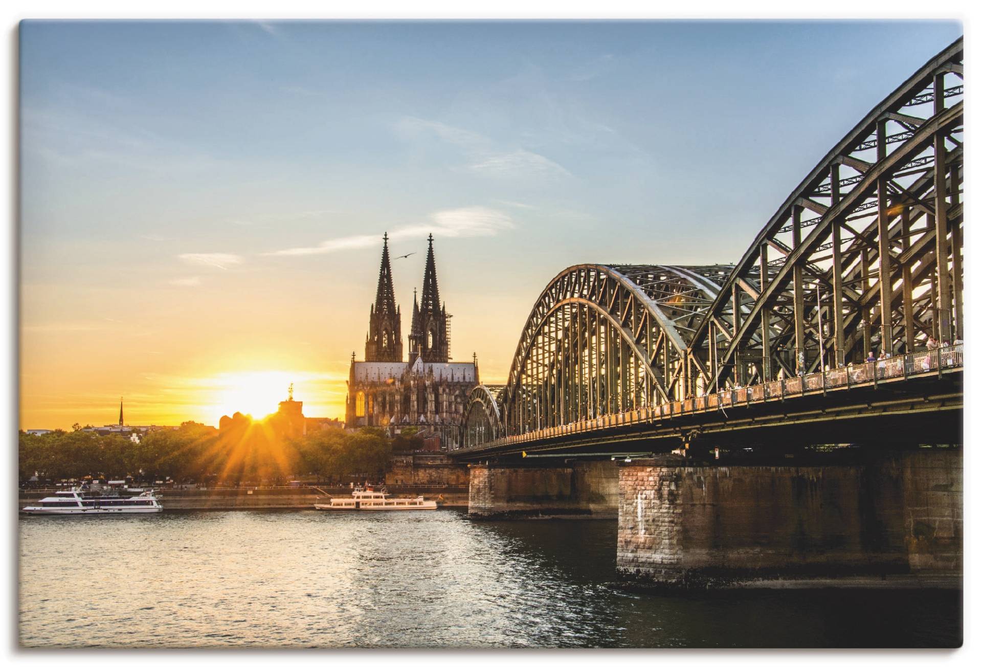 Artland Wandbild »Kölner Dom«, Deutschland, (1 St.), als Poster, Wandaufkleber in verschied. Grössen von Artland