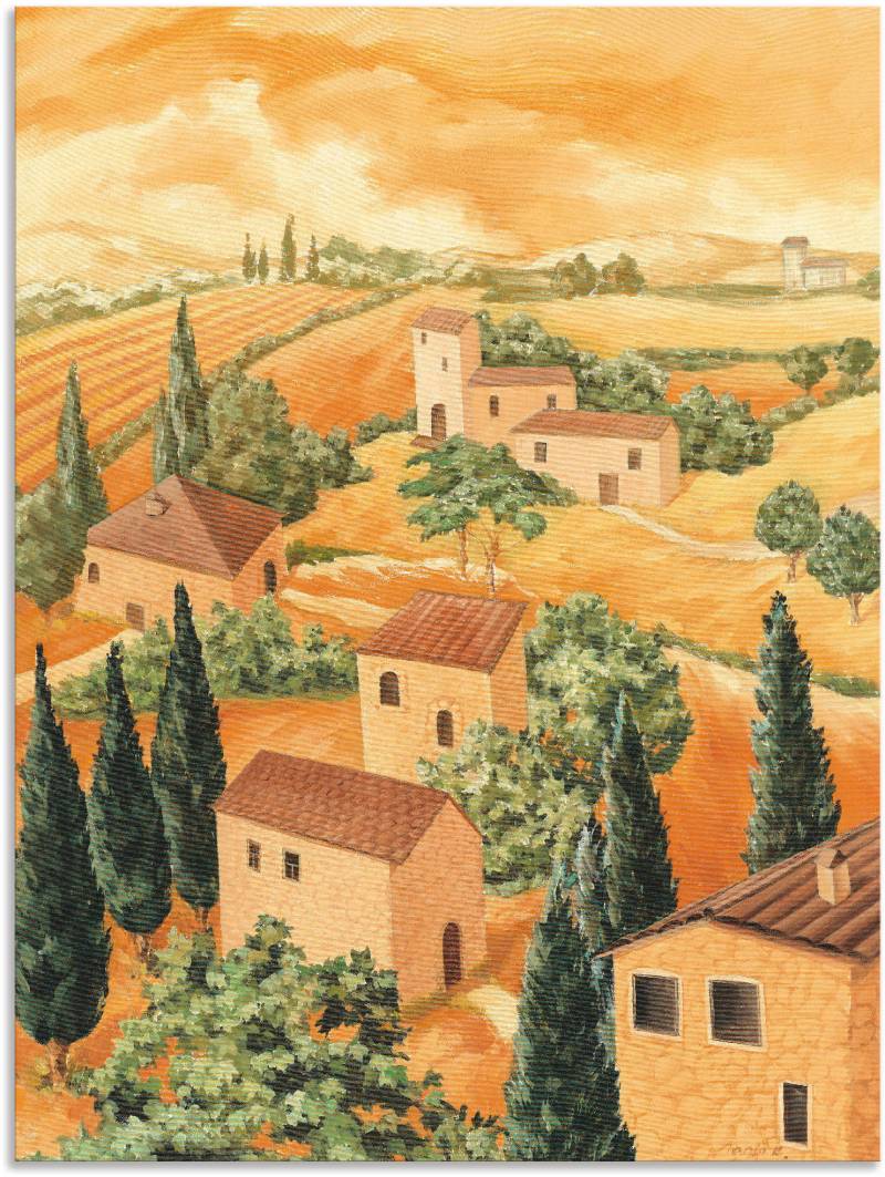 Artland Wandbild »Landschaft Italien«, Europa, (1 St.), als Alubild, Outdoorbild, Leinwandbild, Poster in verschied. Grössen von Artland