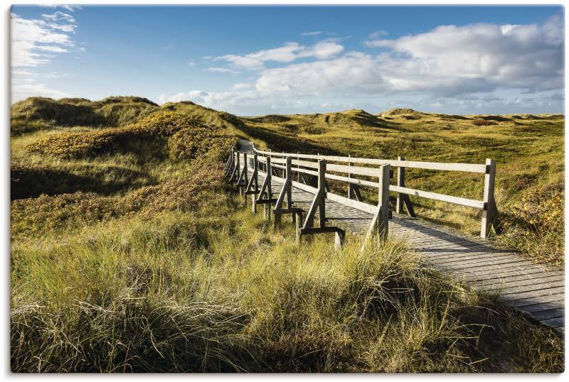 Artland Wandbild »Landschaft in den Dünen Insel Amrum«, Küste, (1 St.), als Alubild, Outdoorbild in verschied. Grössen von Artland