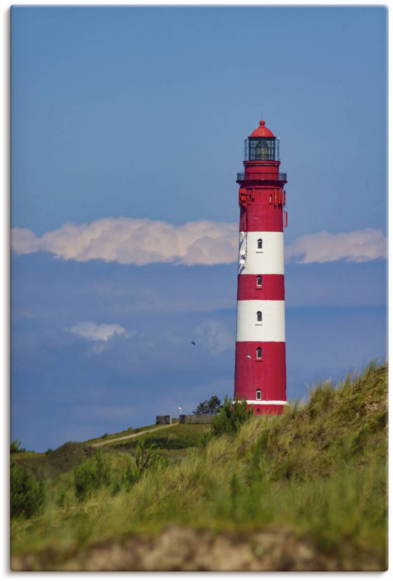 Artland Wandbild »Leuchtturm von Amrum«, Gebäude, (1 St.), als Leinwandbild, Poster in verschied. Grössen von Artland