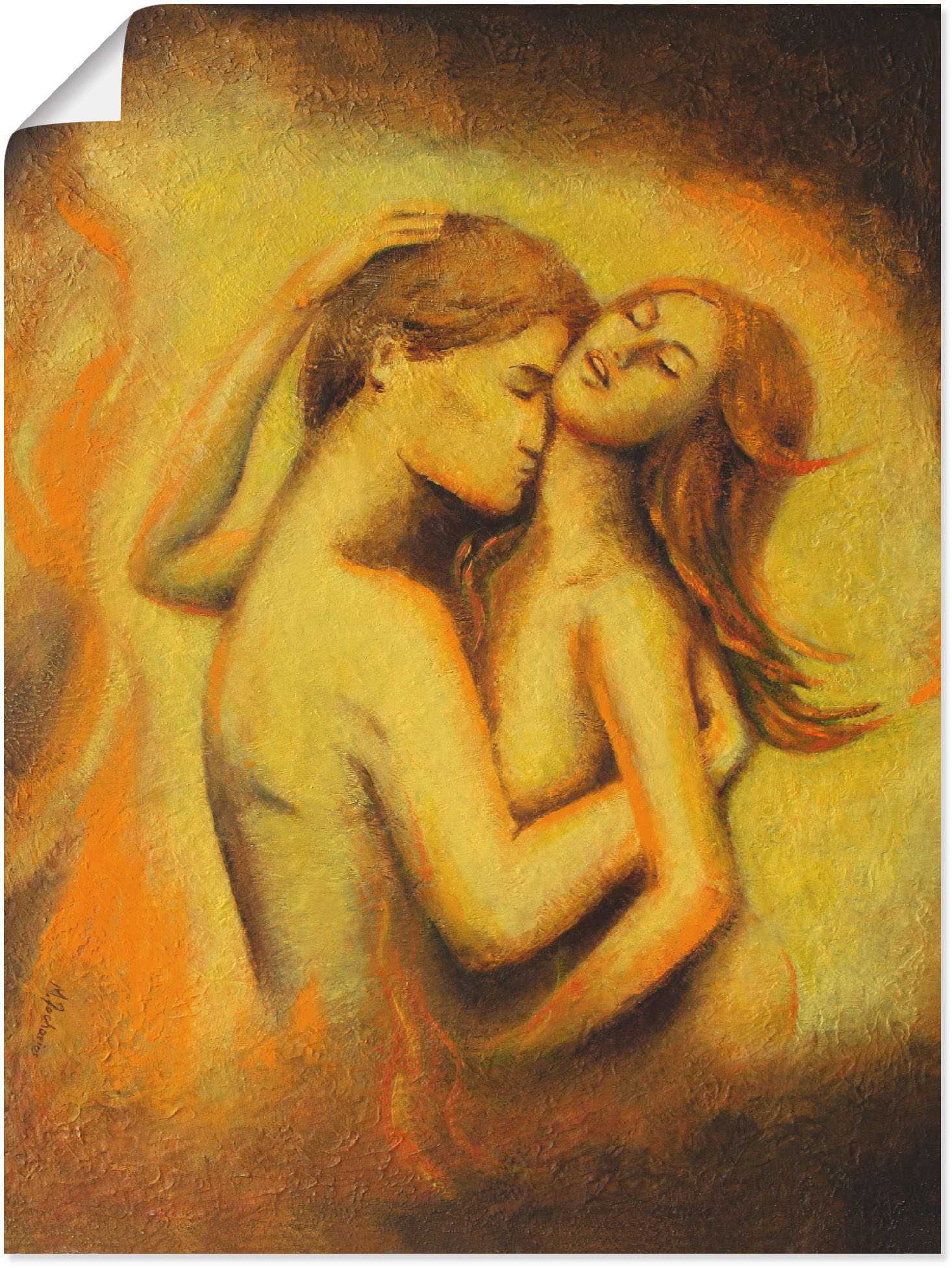 Artland Wandbild »Liebesrausch - erotische Malerei«, Paar, (1 St.), als Poster, Wandaufkleber in verschied. Grössen Artland Wandbild »Liebesrausch - erotische Malerei«, Paar, (1 St.), als Poster, Wandaufkleber in verschied. Grössen von Artland