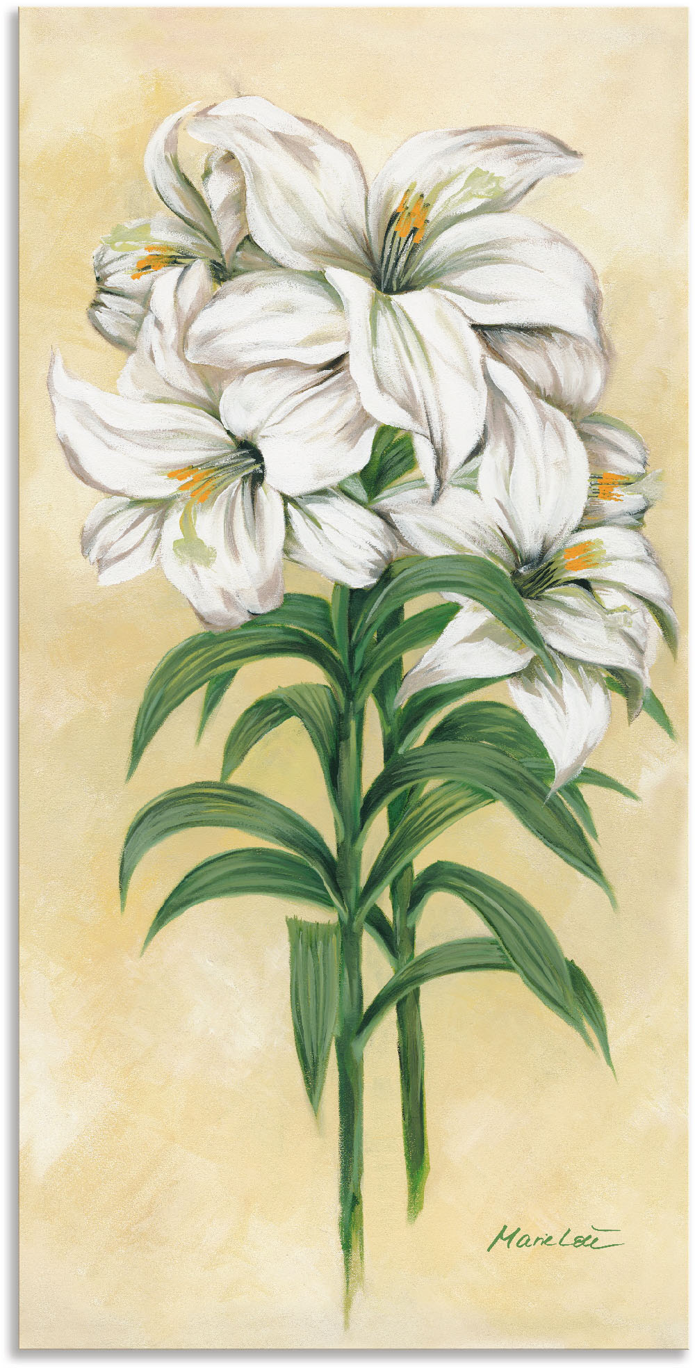 Artland Wandbild »Lilien«, Blumen, (1 St.), als Leinwandbild, Wandaufkleber in verschied. Grössen von Artland