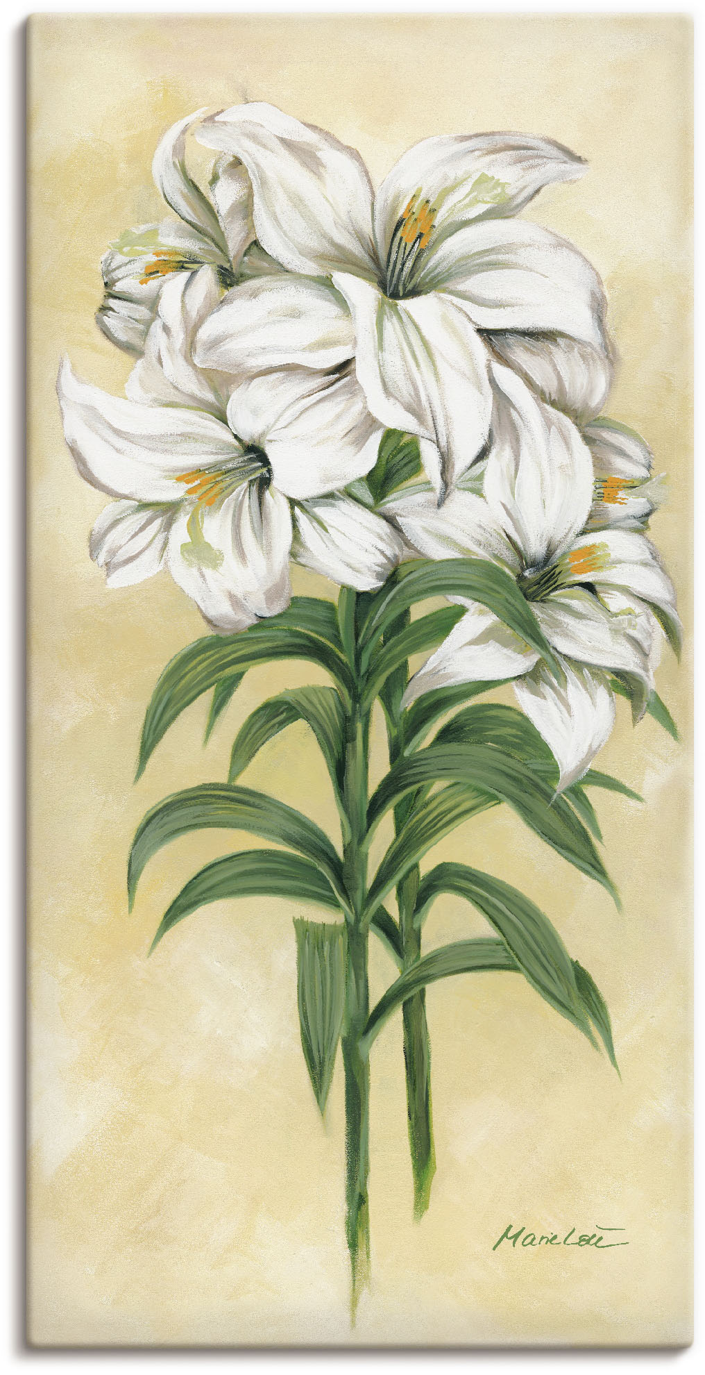 Artland Wandbild »Lilien«, Blumen, (1 St.), als Leinwandbild, Wandaufkleber in verschied. Grössen von Artland