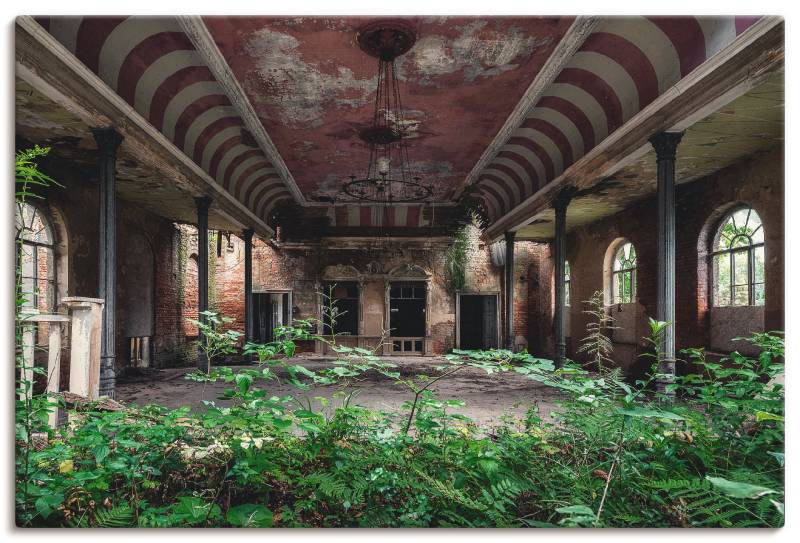 Artland Wandbild »Lost Places - Tanzsaal - verlassen«, Gebäude, (1 St.), als Leinwandbild, Poster in verschied. Grössen von Artland