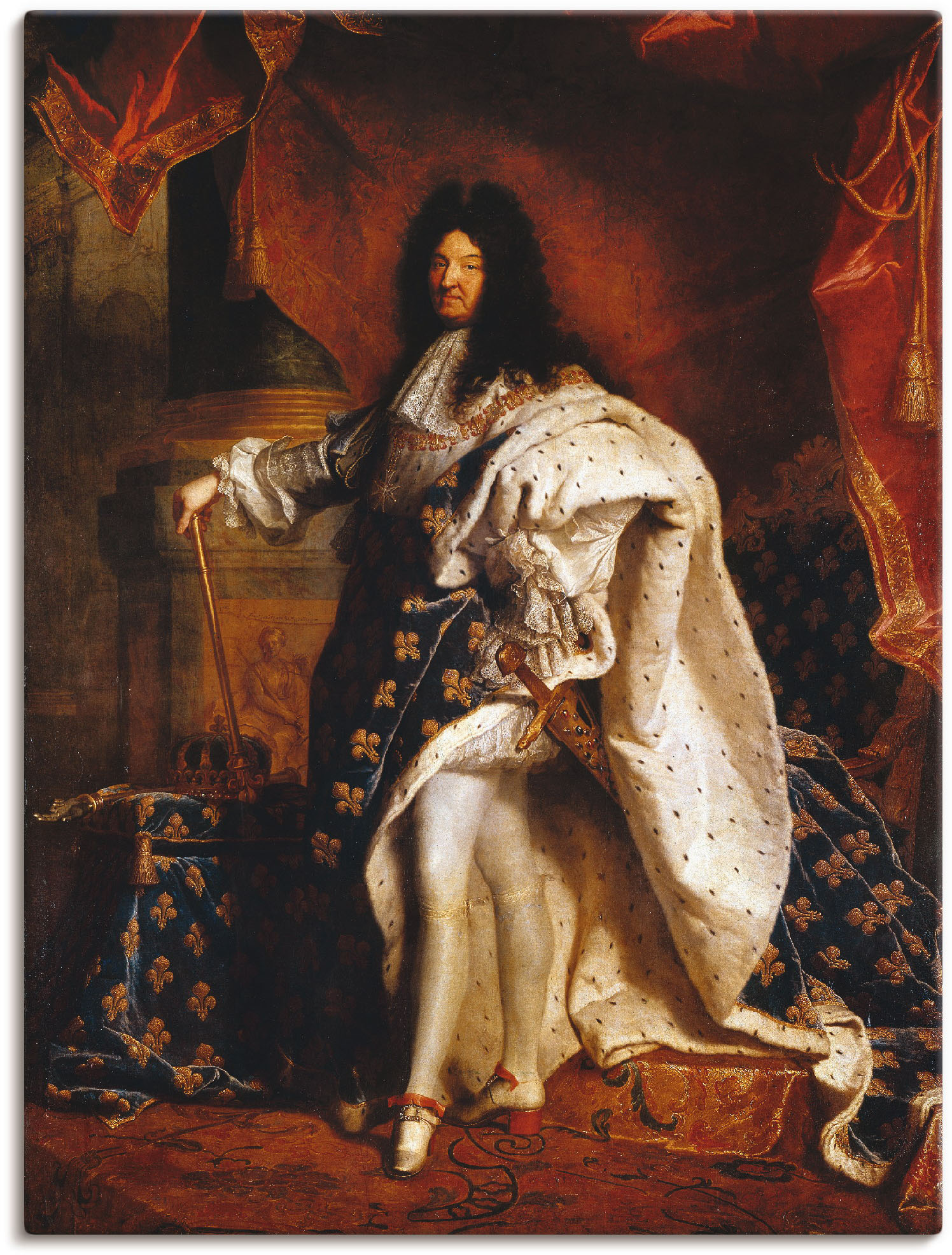 Artland Wandbild »Ludwig XIV. von Frankreich, 1701«, Menschen, (1 St.), als Alubild, Outdoorbild, Leinwandbild, Poster in verschied. Grössen Artland Wandbild »Ludwig XIV. von Frankreich, 1701«, Menschen, (1 St.), als Alubild, Outdoorbild, Leinwandbild, Poster in verschied. Grössen von Artland