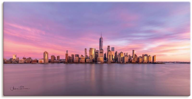 Artland Wandbild »Manhattan Skyline«, New York, (1 St.), als Alubild, Outdoorbild, Leinwandbild in verschied. Grössen von Artland