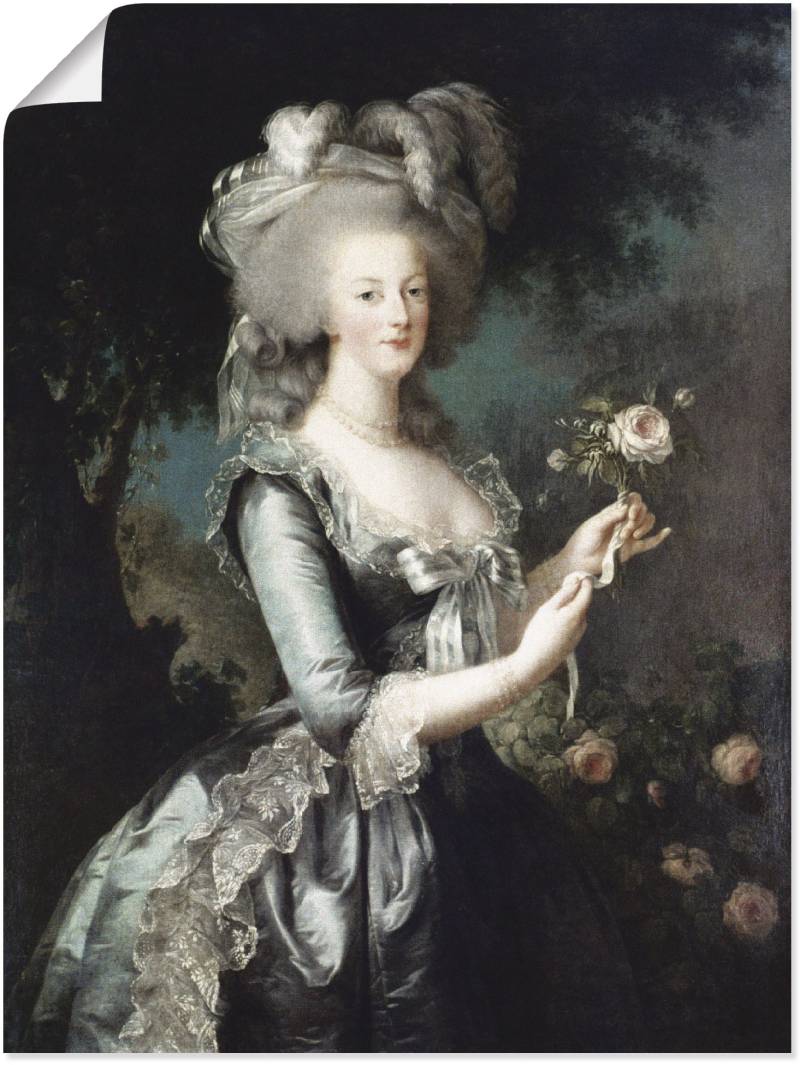 Artland Wandbild »Marie Antoinette, 1783«, Menschen, (1 St.), als Alubild, Outdoorbild, Leinwandbild, Poster in verschied. Grössen von Artland