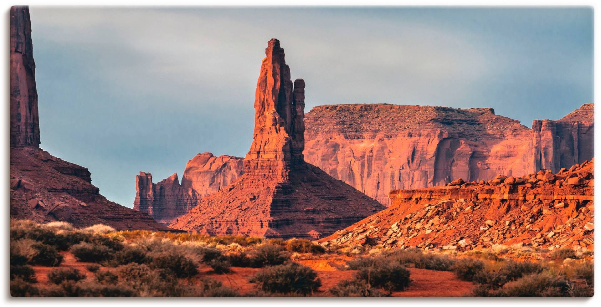 Artland Wandbild »Monument Valley«, Wüste, (1 St.), als Alubild, Leinwandbild, Wandaufkleber oder Poster in versch. Grössen von Artland