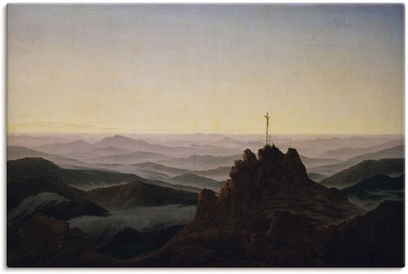 Artland Wandbild »Morgen im Riesengebirge. Um 1810«, Berge, (1 St.), als Alubild, Leinwandbild, Wandaufkleber oder Poster in versch. Grössen von Artland