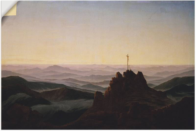 Artland Wandbild »Morgen im Riesengebirge. Um 1810«, Berge, (1 St.), als Alubild, Leinwandbild, Wandaufkleber oder Poster in versch. Grössen von Artland