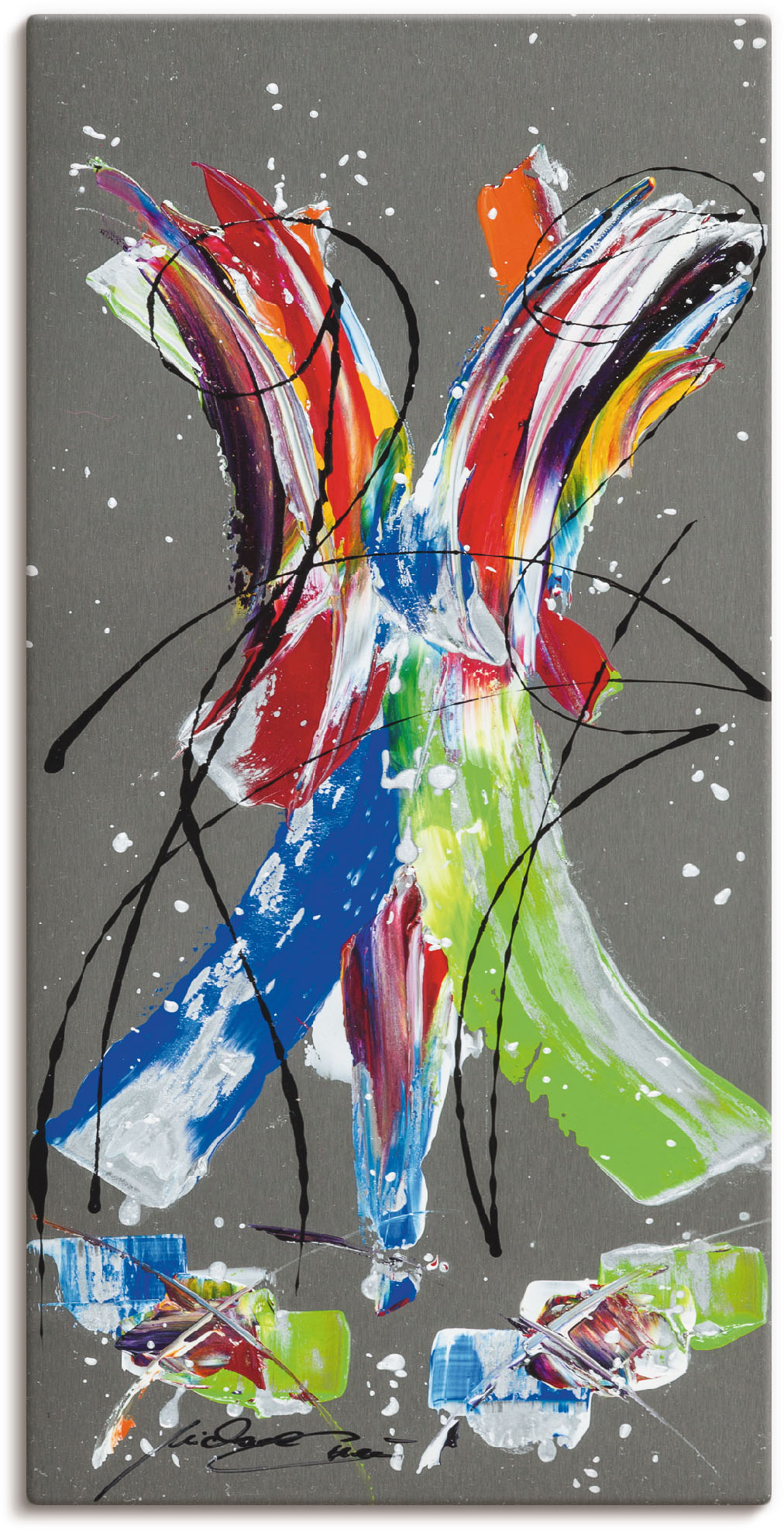 Artland Wandbild »Multikulturelle Begegnung«, Gegenstandslos, (1 St.), als Leinwandbild, Poster in verschied. Grössen Artland Wandbild »Multikulturelle Begegnung«, Gegenstandslos, (1 St.), als Leinwandbild, Poster in verschied. Grössen von Artland