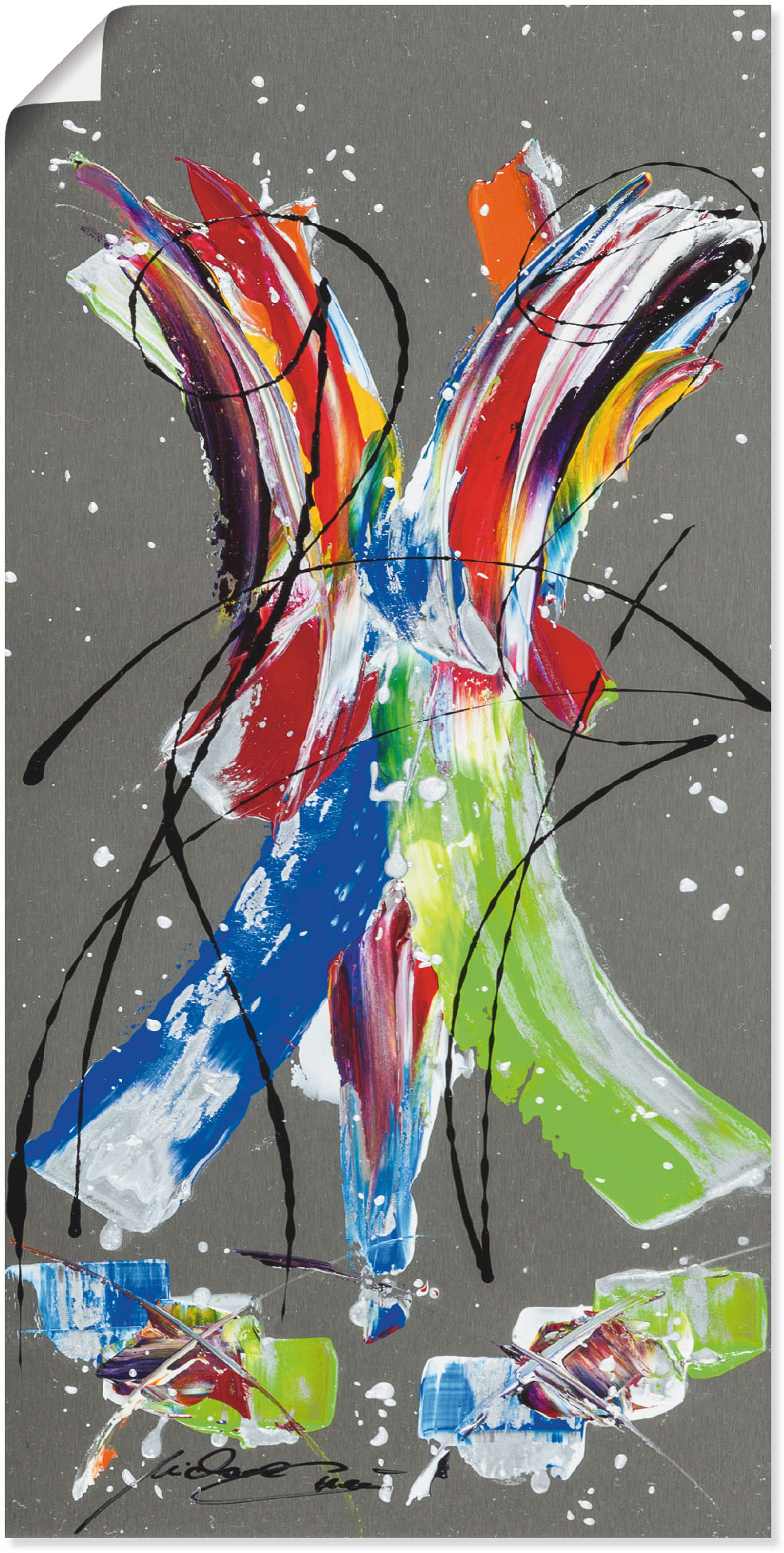 Artland Wandbild »Multikulturelle Begegnung«, Gegenstandslos, (1 St.), als Leinwandbild, Poster in verschied. Grössen Artland Wandbild »Multikulturelle Begegnung«, Gegenstandslos, (1 St.), als Leinwandbild, Poster in verschied. Grössen von Artland