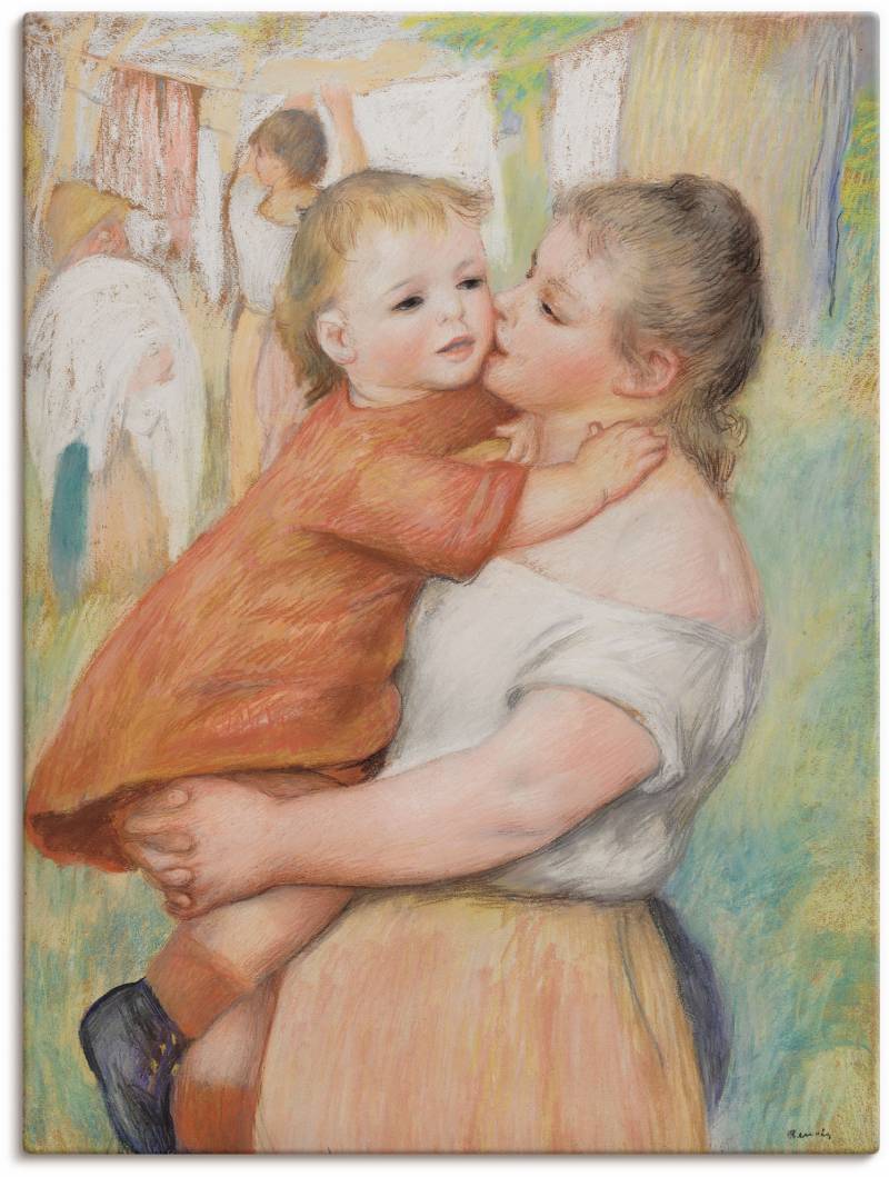 Artland Wandbild »Mutter und Kind. 1886«, Gruppen & Familien, (1 St.), als Alubild, Leinwandbild, Wandaufkleber oder Poster in versch. Grössen von Artland