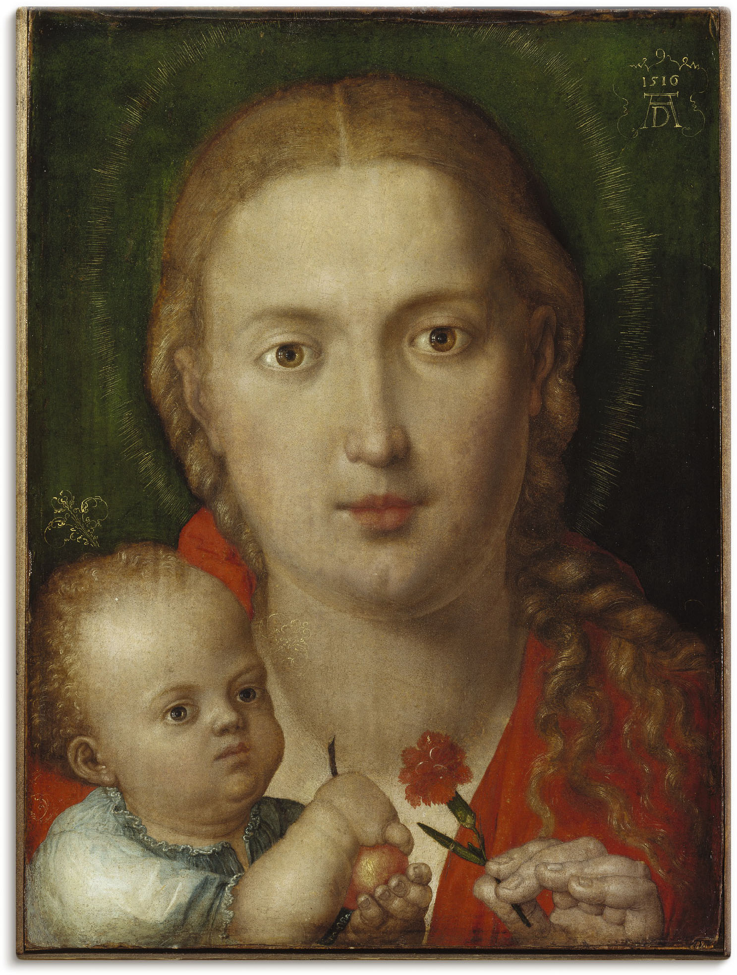 Artland Leinwandbild »Muttergottes mit der Nelke. 1516«, Religion, (1 St.), auf Keilrahmen gespannt Artland Leinwandbild »Muttergottes mit der Nelke. 1516«, Religion, (1 St.), auf Keilrahmen gespannt von Artland