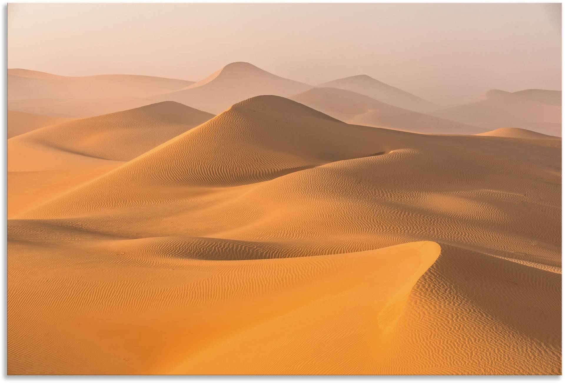 Artland Wandbild »Nebel in der Rub al Khali Wüste«, Wüstenbilder, (1 St.), als Alubild, Outdoorbild, Leinwandbild in verschied. Grössen von Artland