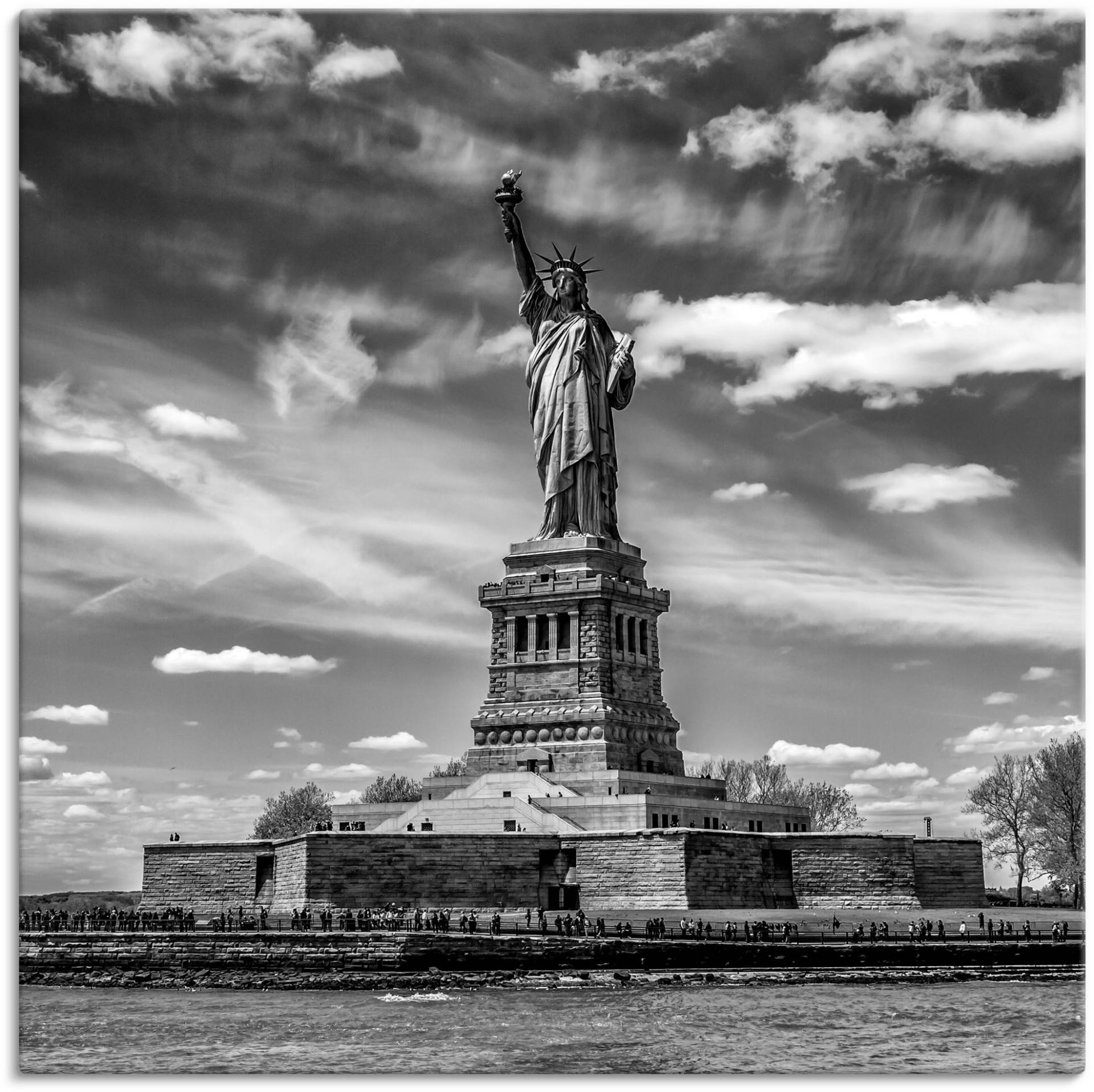 Artland Wandbild »New York City Freiheitsstatue«, Amerika, (1 St.), als Alubild, Outdoorbild, Leinwandbild, Poster in verschied. Grössen Artland Wandbild »New York City Freiheitsstatue«, Amerika, (1 St.), als Alubild, Outdoorbild, Leinwandbild, Poster in verschied. Grössen von Artland