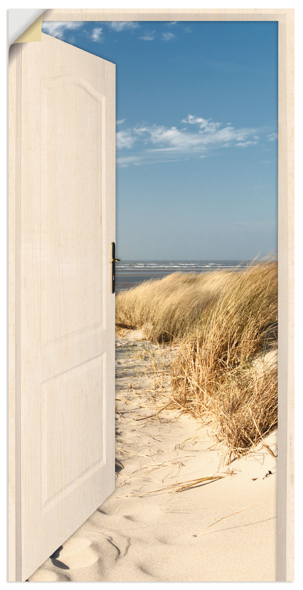 Artland Wandbild »Nordseestrand auf Langeoog«, Strand, (1 St.), als Poster, Wandaufkleber in verschied. Grössen von Artland