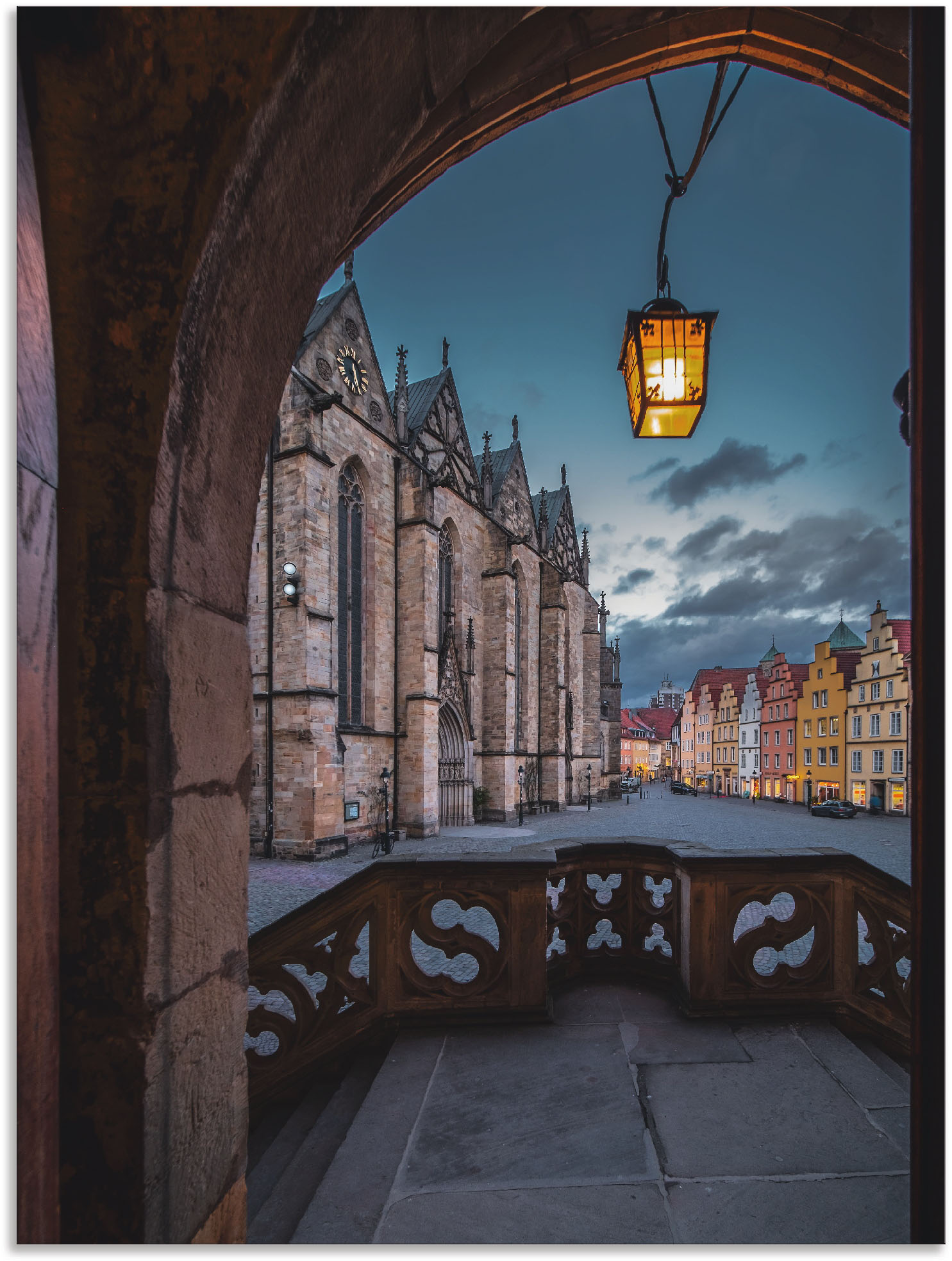 Artland Wandbild »Osnabrück Marktplatz«, Deutschland, (1 St.), als Alubild, Outdoorbild, Poster in verschied. Grössen von Artland