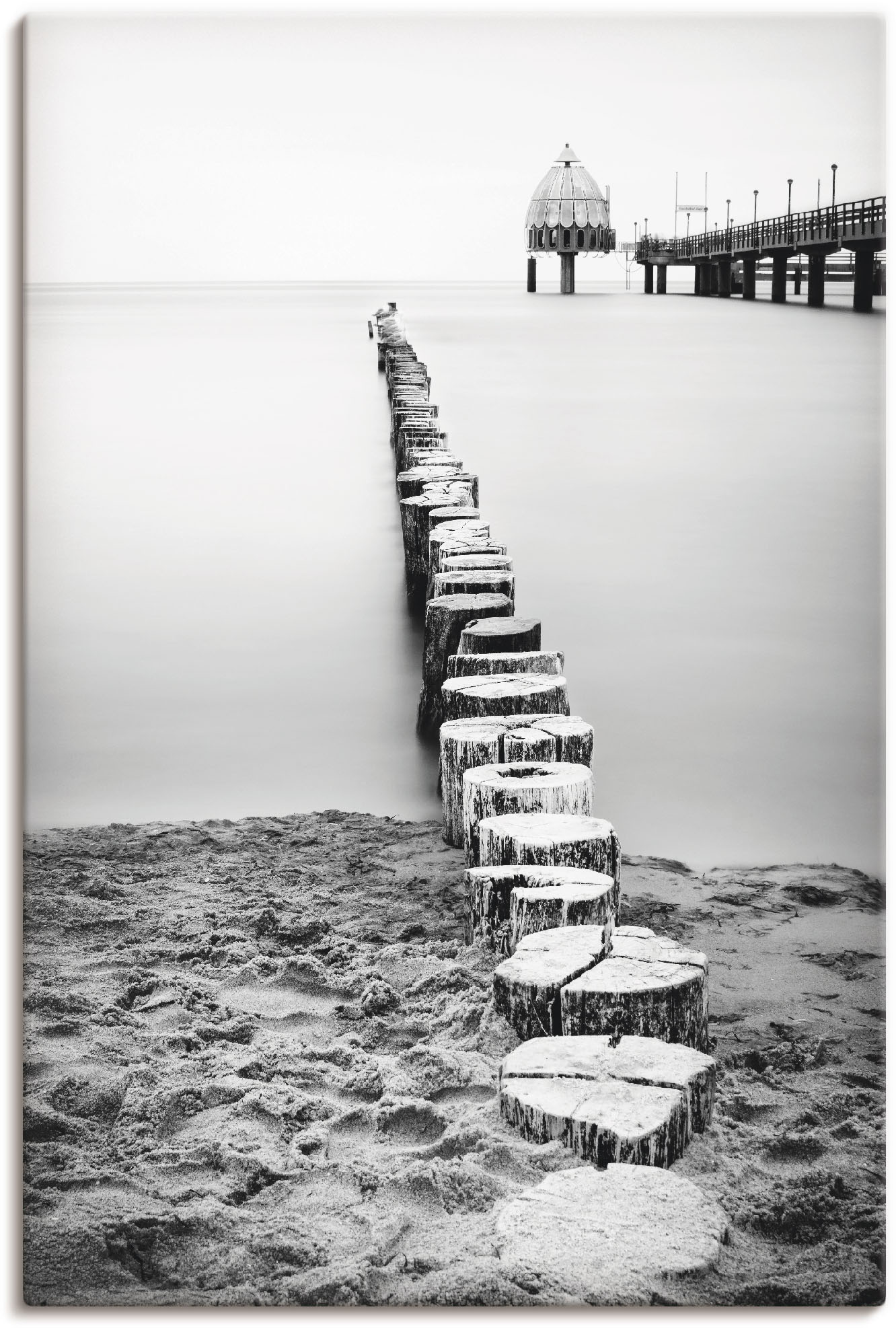 Artland Wandbild »Ostsee, Zingst, Deutschland«, Gewässer, (1 St.), als Alubild, Leinwandbild, Wandaufkleber oder Poster in versch. Grössen von Artland