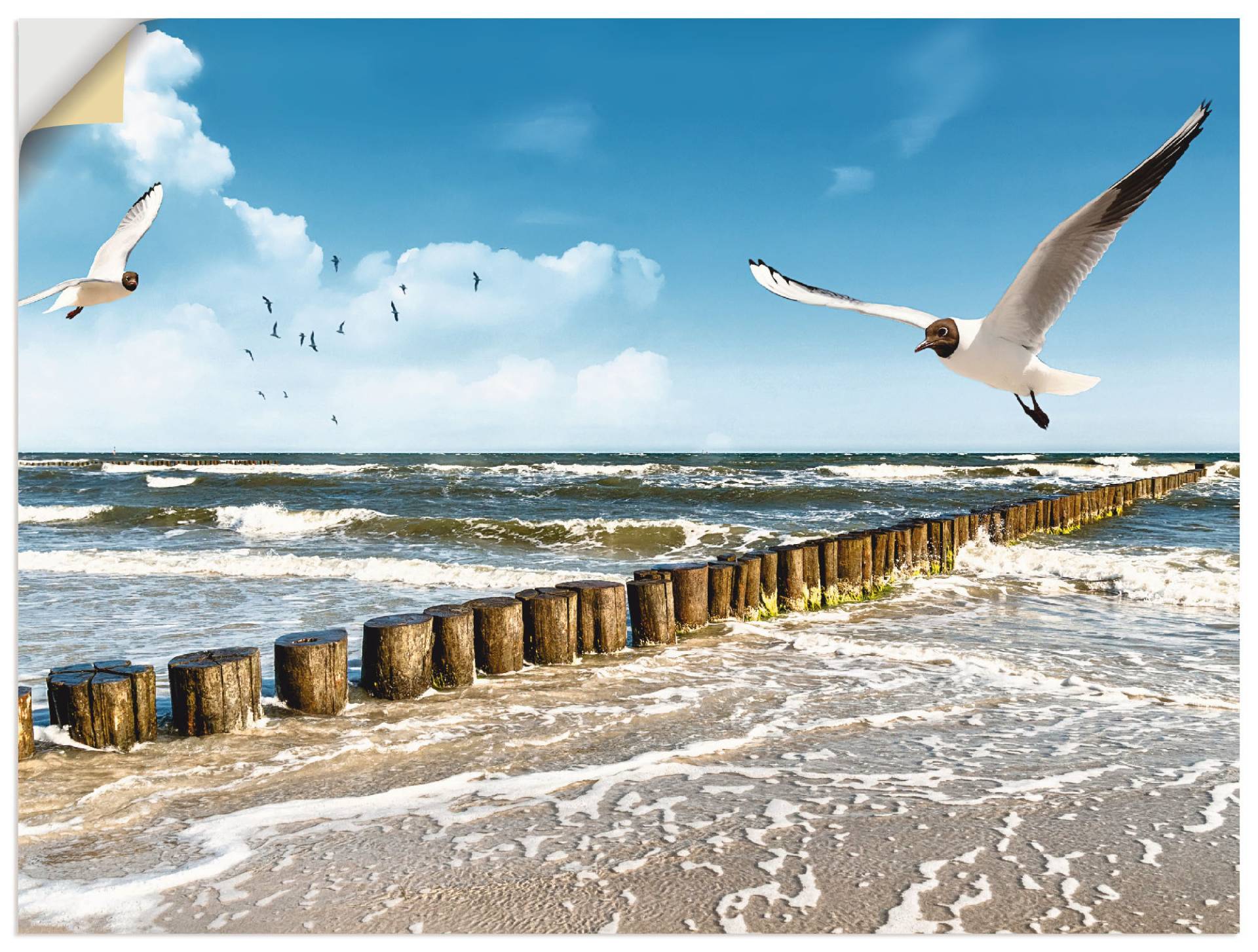 Artland Wandbild »Ostsee«, Gewässer, (1 St.), als Leinwandbild, Poster, Wandaufkleber in verschied. Grössen von Artland