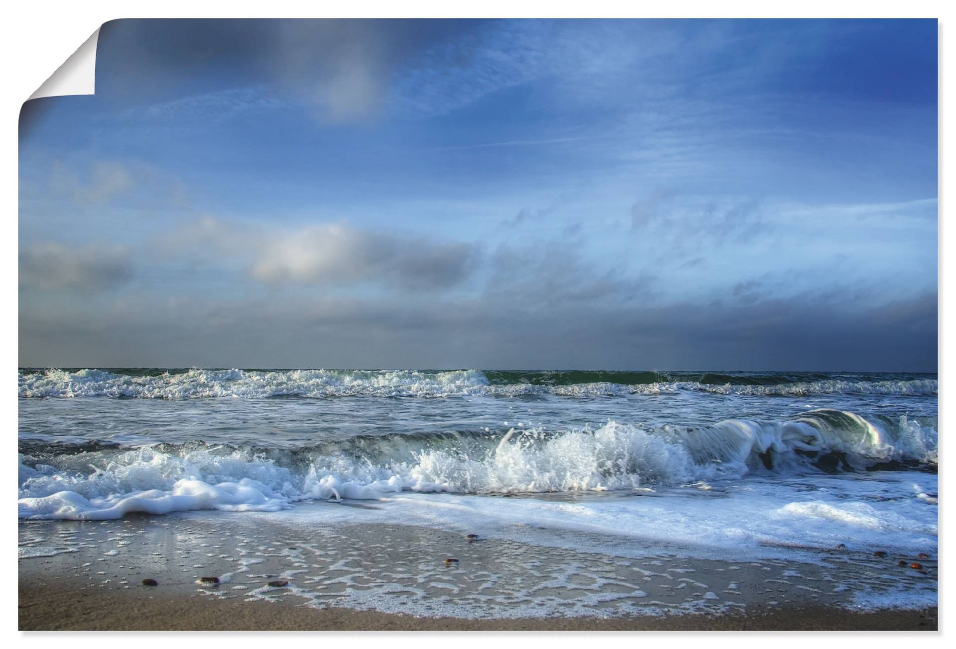 Artland Wandbild »Ostsee«, Strand, (1 St.), als Leinwandbild, Poster in verschied. Grössen von Artland