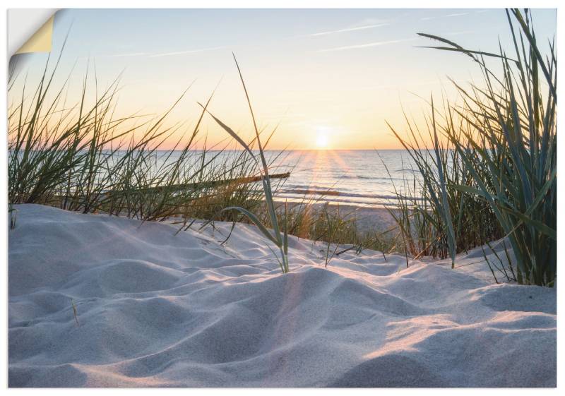 Artland Wandbild »Ostseestrand«, Strand, (1 St.), als Alubild, Outdoorbild, Leinwandbild, Poster, Wandaufkleber von Artland