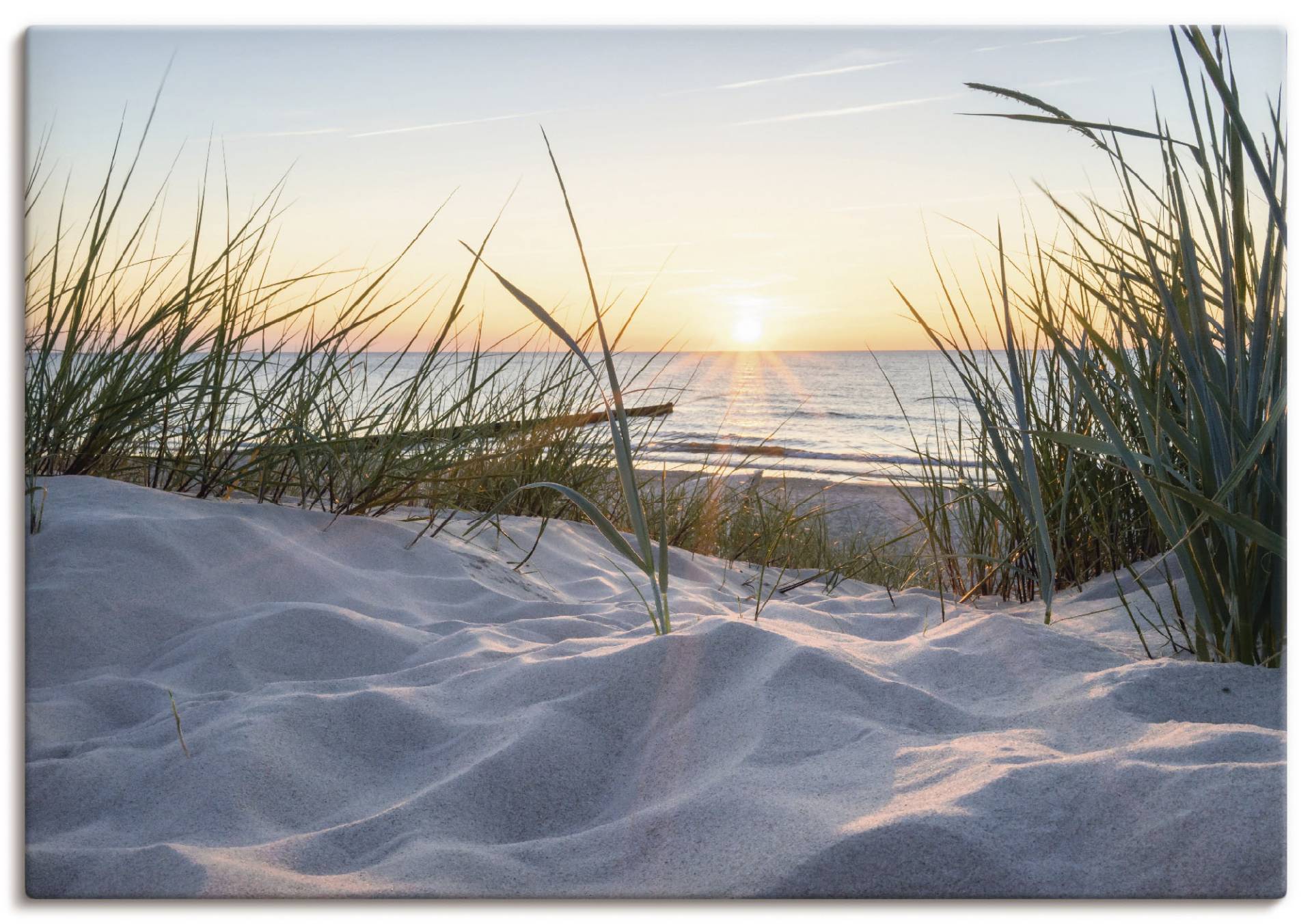 Artland Wandbild »Ostseestrand«, Strand, (1 St.), als Alubild, Outdoorbild, Leinwandbild, Poster, Wandaufkleber von Artland