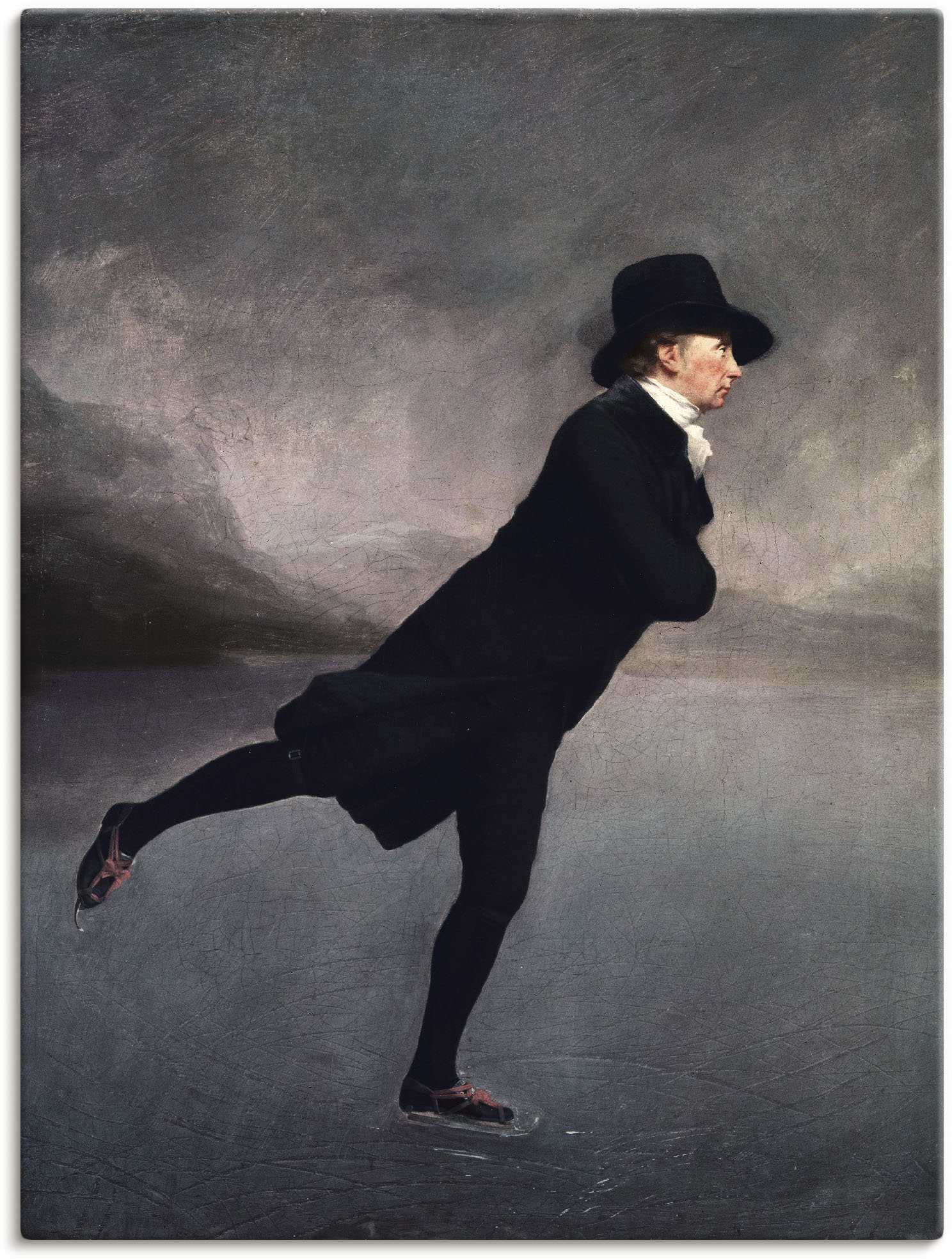 Artland Wandbild »Pfarrer Robert Walker beim Eislaufen«, Mann, (1 St.), als Leinwandbild, Poster in verschied. Grössen Artland Wandbild »Pfarrer Robert Walker beim Eislaufen«, Mann, (1 St.), als Leinwandbild, Poster in verschied. Grössen von Artland