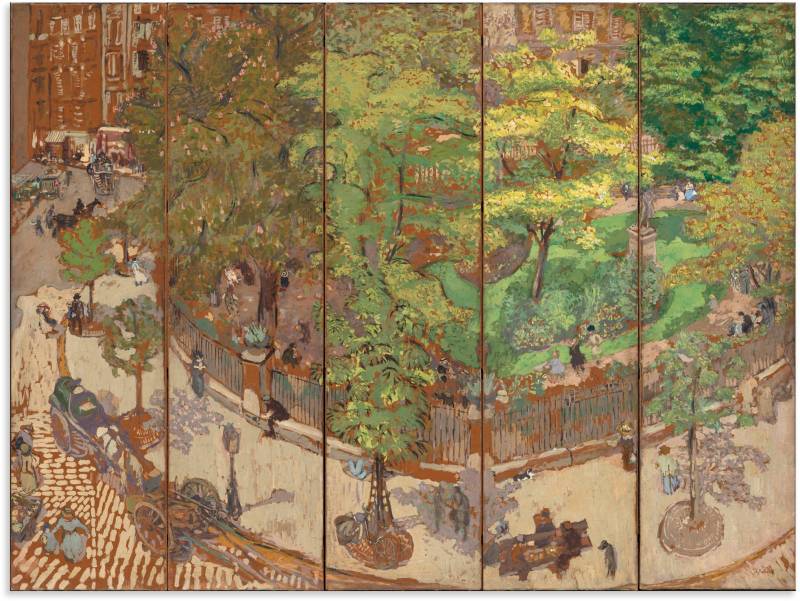 Artland Wandbild »Place Vintimille. 1911«, Italien, (1 St.), als Alubild, Leinwandbild, Wandaufkleber oder Poster in versch. Grössen von Artland