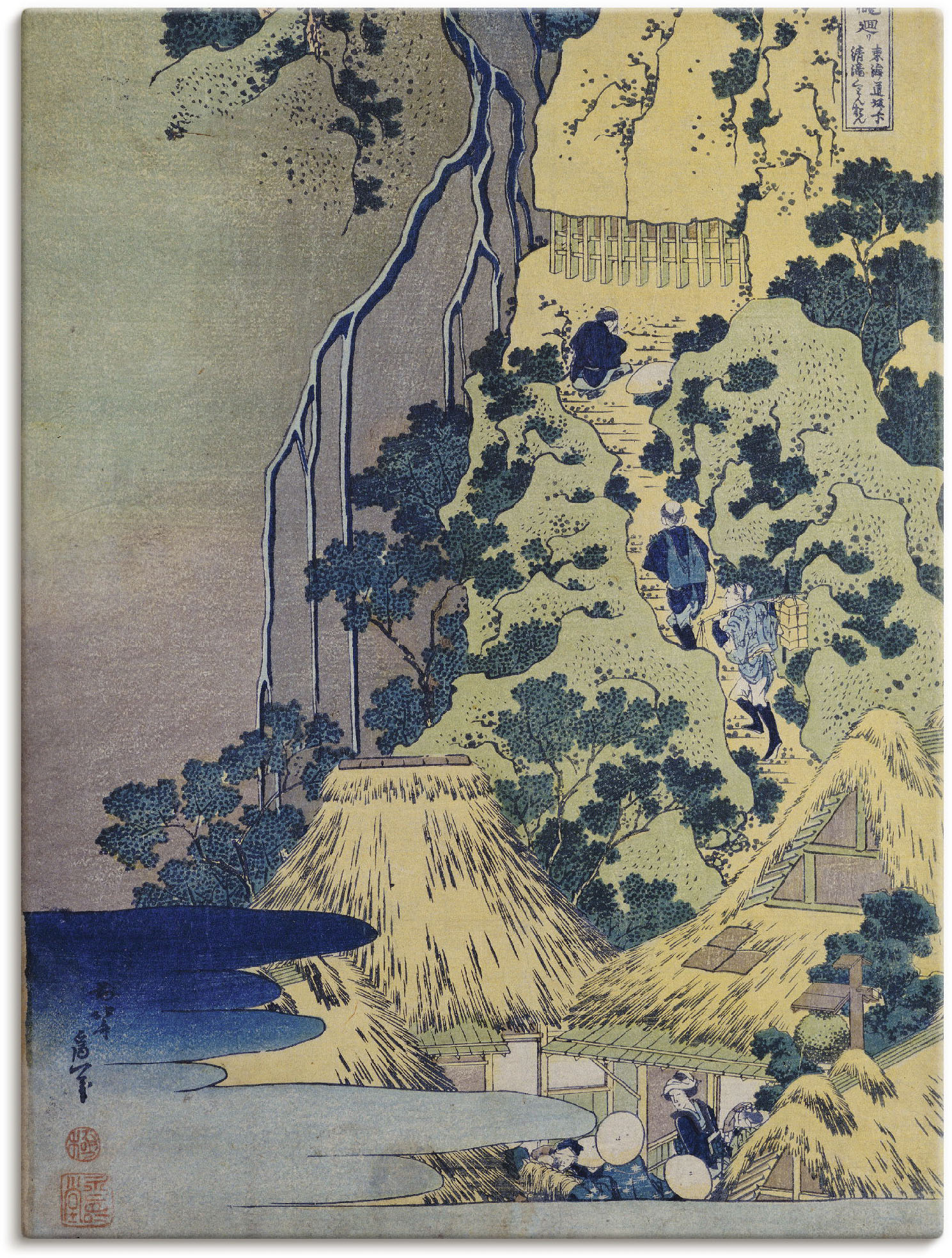 Artland Wandbild »Reisende beim Aufstieg eines Berges«, Berge, (1 St.), als Leinwandbild, Poster in verschied. Grössen Artland Wandbild »Reisende beim Aufstieg eines Berges«, Berge, (1 St.), als Leinwandbild, Poster in verschied. Grössen von Artland