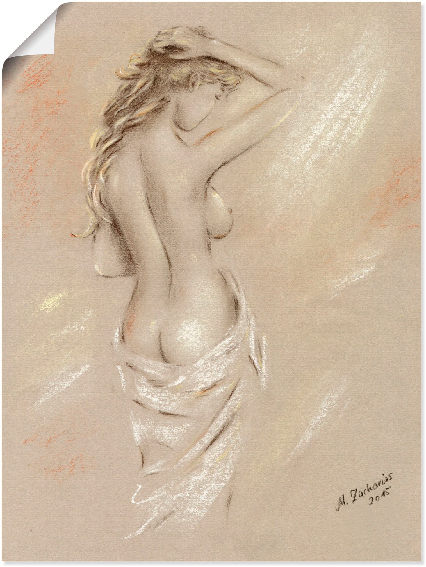 Artland Wandbild »Reizvolle Rundungen - weiblicher Akt«, Frau, (1 St.), als Leinwandbild, Poster, Wandaufkleber in verschied. Grössen Artland Wandbild »Reizvolle Rundungen - weiblicher Akt«, Frau, (1 St.), als Leinwandbild, Poster, Wandaufkleber in verschied. Grössen von Artland