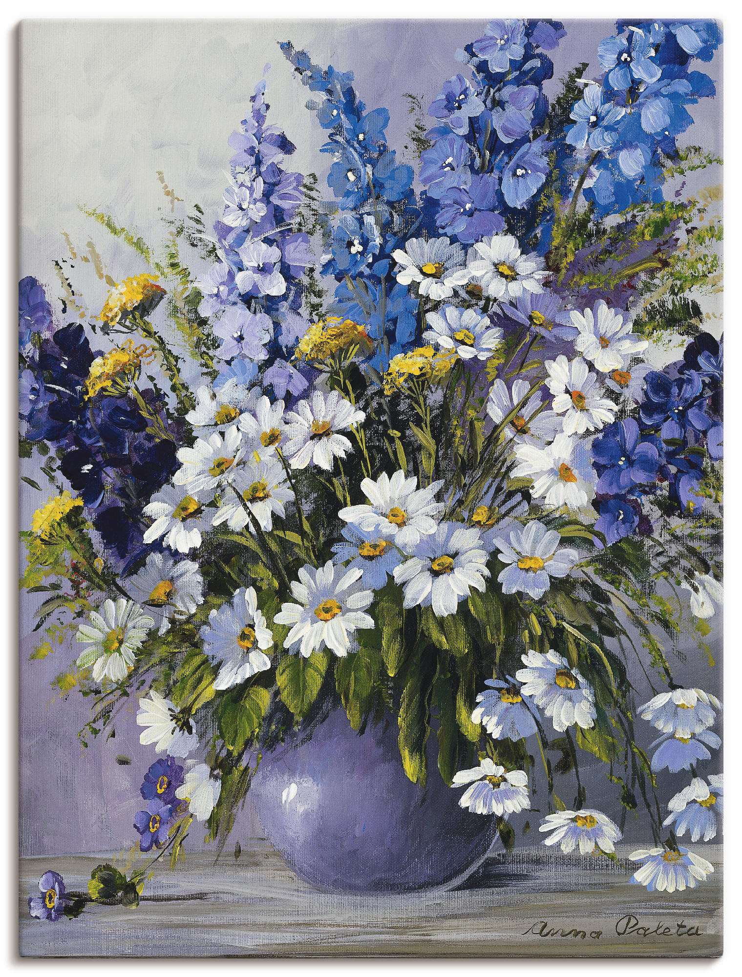 Artland Wandbild »Rittersporn«, Blumen, (1 St.), als Leinwandbild, Poster in verschied. Grössen von Artland