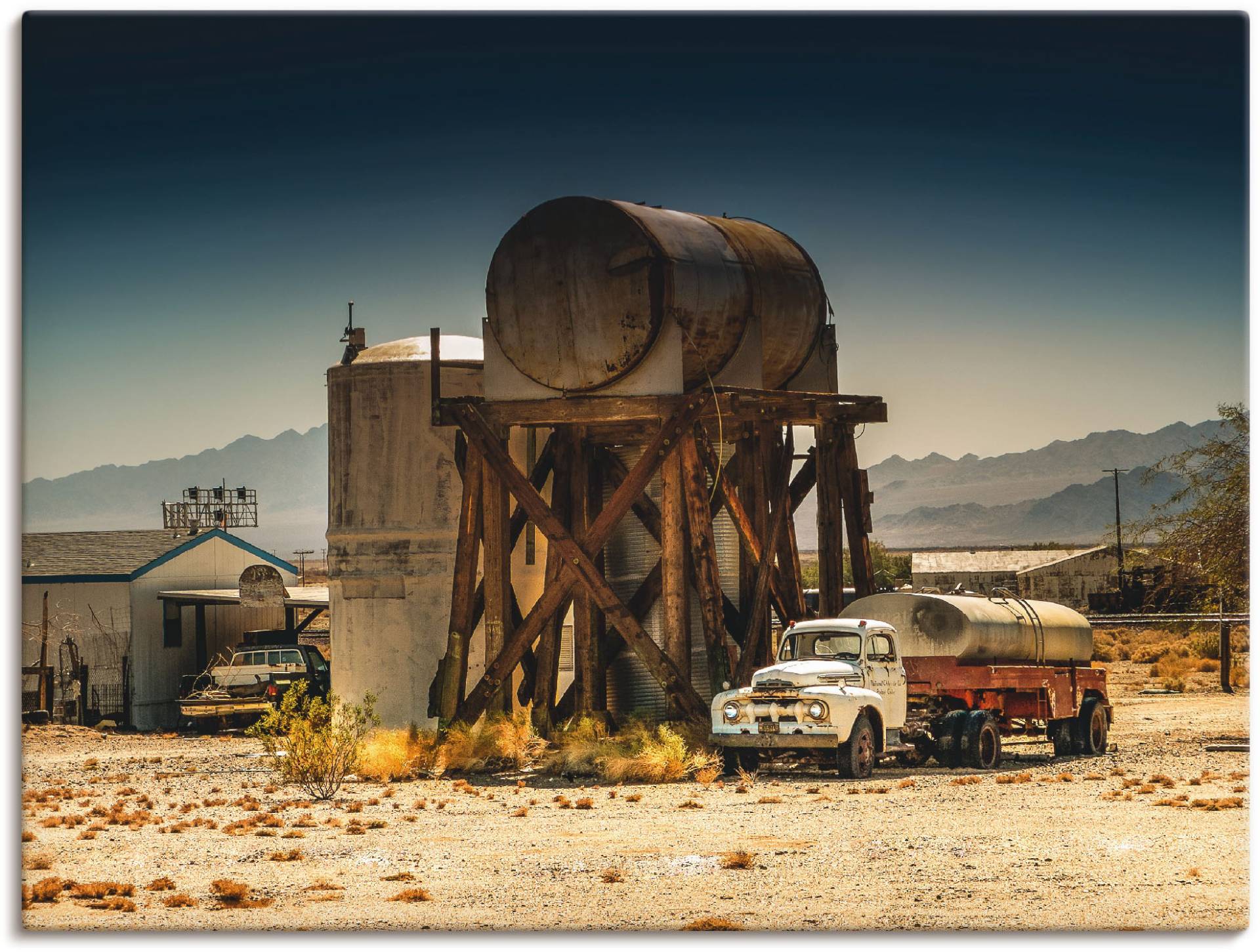 Artland Wandbild »Route 66 Kalifornien Amerika«, Amerika, (1 St.), als Leinwandbild in verschied. Grössen von Artland