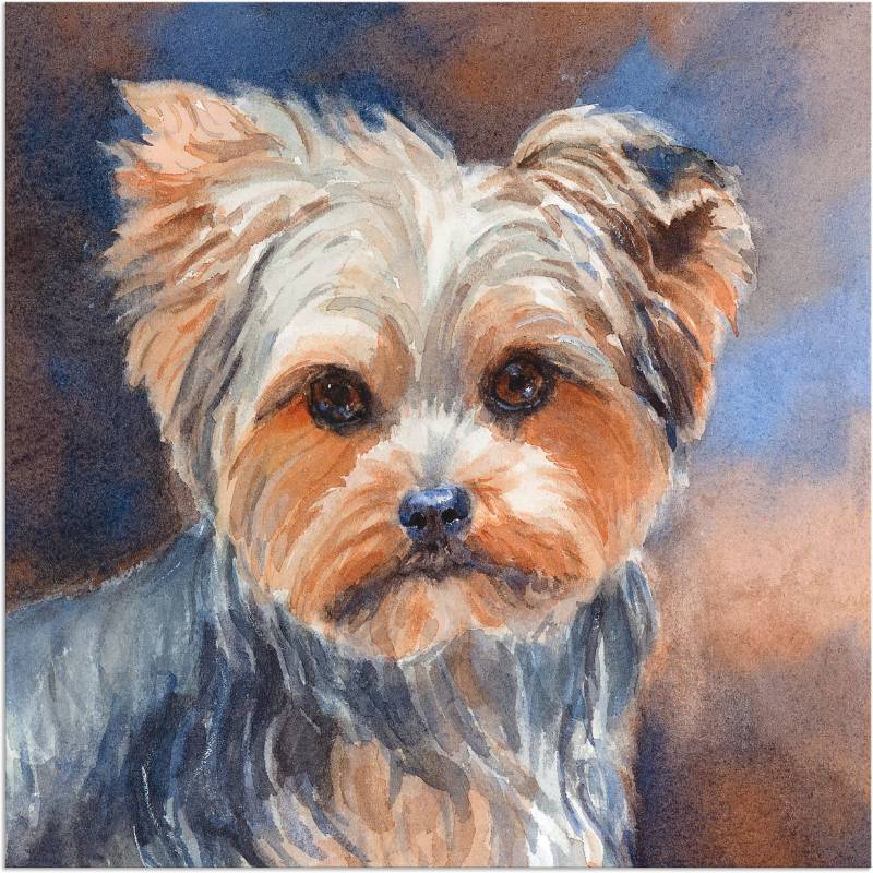 Artland Wandbild »Sadie Belle Yorkshire Terrier«, Haustiere, (1 St.), als Leinwandbild, Poster, Wandaufkleber in verschied. Grössen von Artland