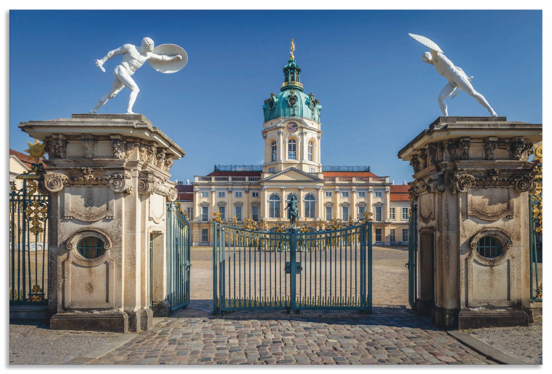 Artland Wandbild »Schloss Charlottenburg«, Gebäude, (1 St.), als Alubild, Leinwandbild, Wandaufkleber oder Poster in versch. Grössen von Artland