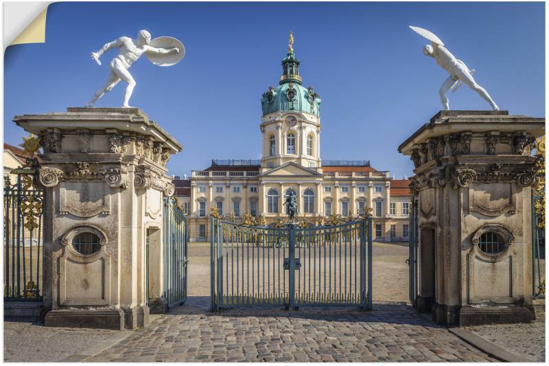 Artland Wandbild »Schloss Charlottenburg«, Gebäude, (1 St.), als Alubild, Leinwandbild, Wandaufkleber oder Poster in versch. Grössen von Artland