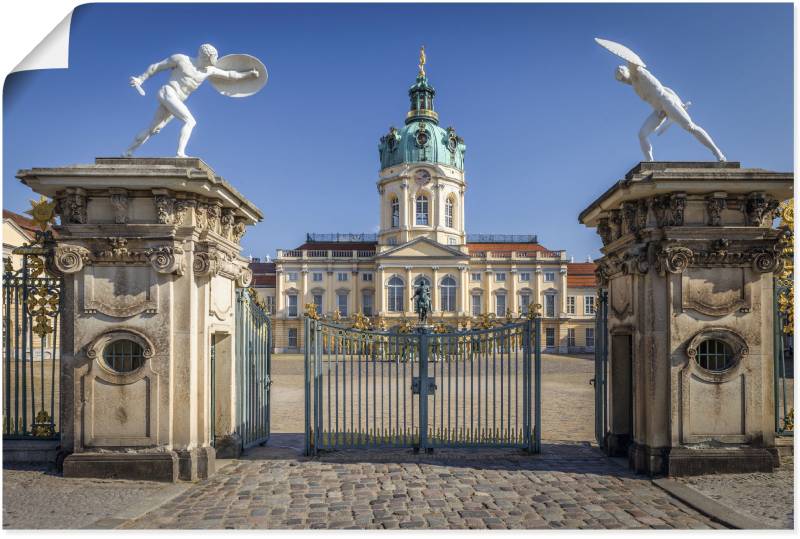 Artland Wandbild »Schloss Charlottenburg«, Gebäude, (1 St.), als Alubild, Leinwandbild, Wandaufkleber oder Poster in versch. Grössen von Artland