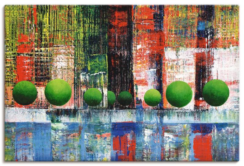 Artland Wandbild »Skyline Vancouver Downtown abstrakt«, Kanada, (1 St.), als Leinwandbild, Wandaufkleber in verschied. Grössen von Artland